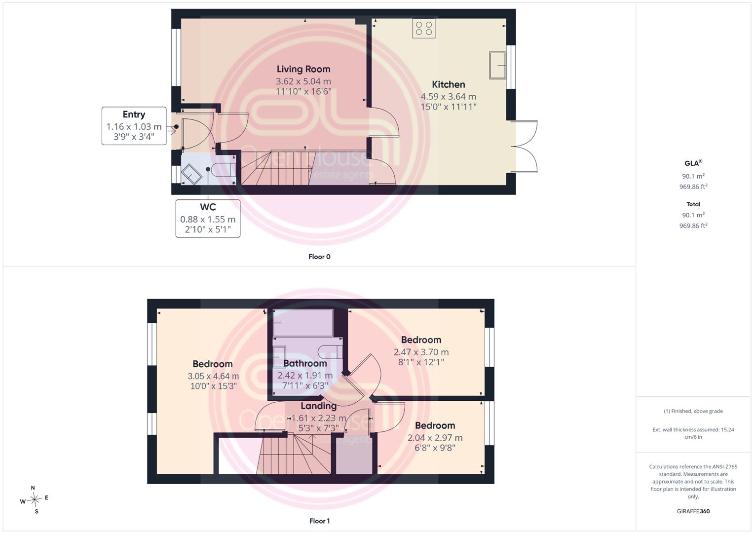 66, Holden Drive, Swadlincote floorplan