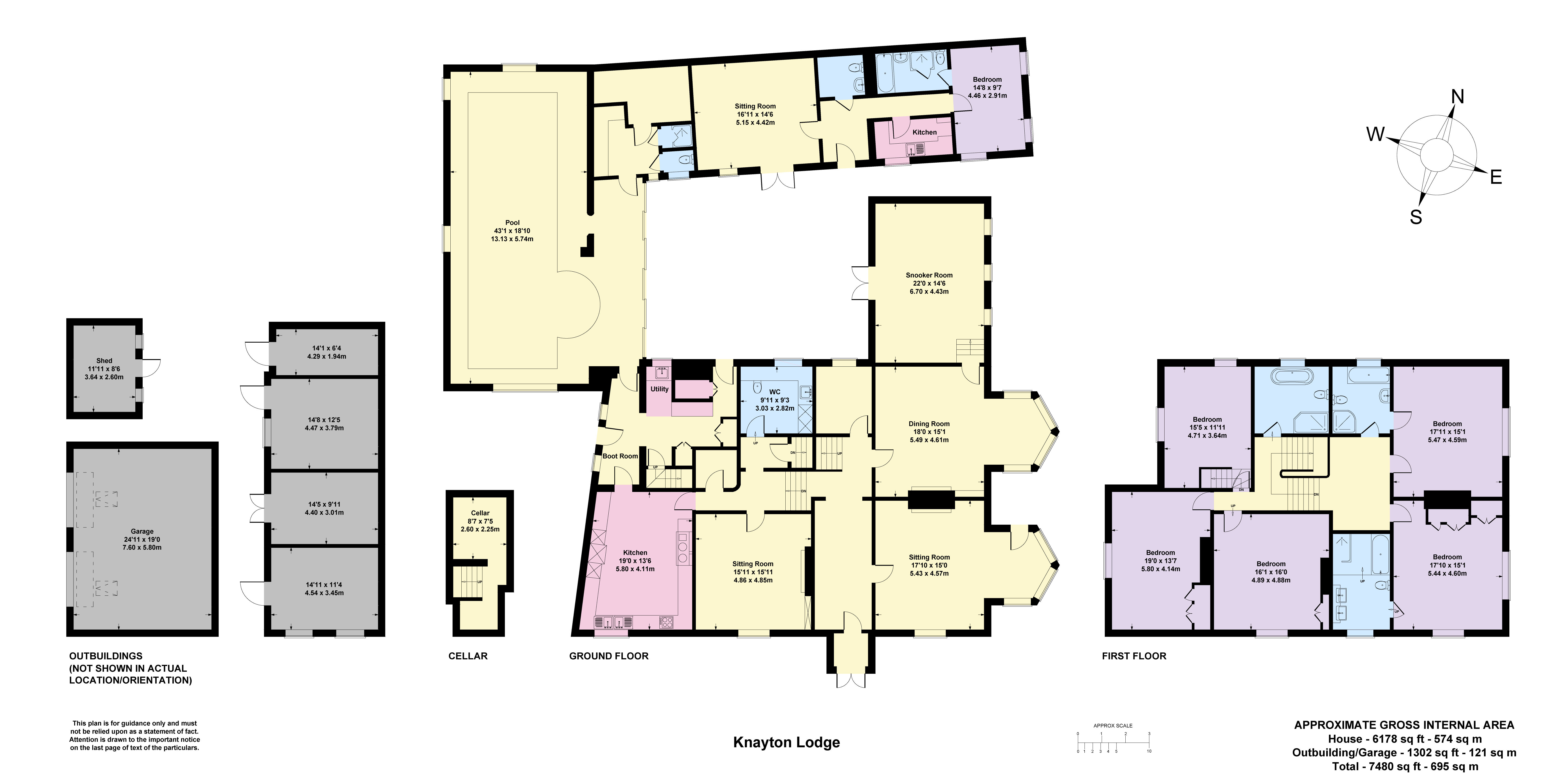 Knayton, Thirsk, North Yorkshire YO7, 5 bedroom detached house for sale