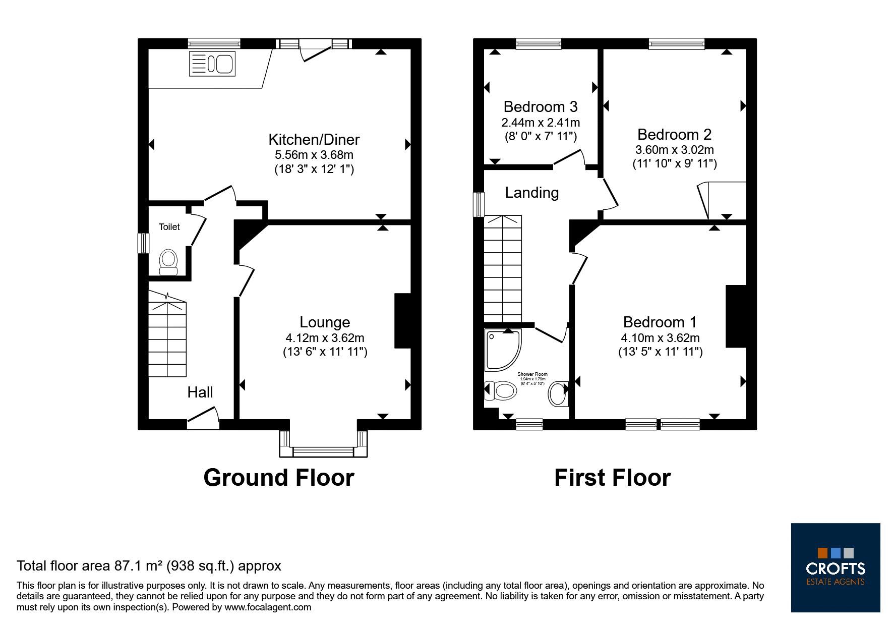 Sutcliffe Avenue, Grimsby floorplan
