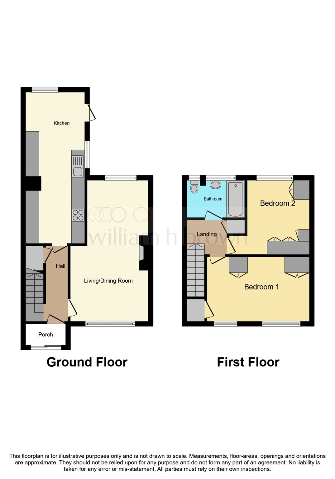 43, Castleford Grove, Hull floorplan