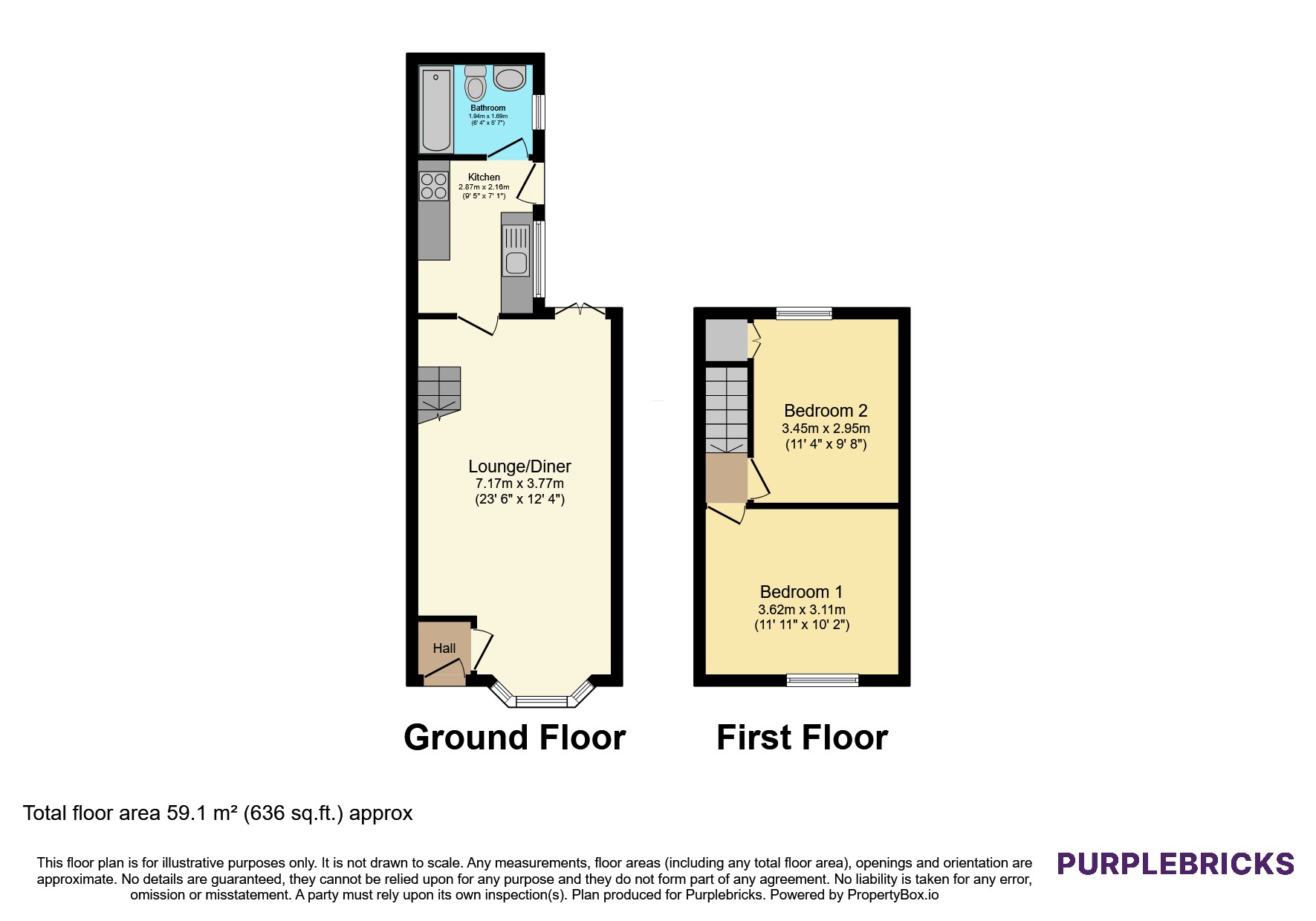 Bellmore Street, Liverpool floorplan