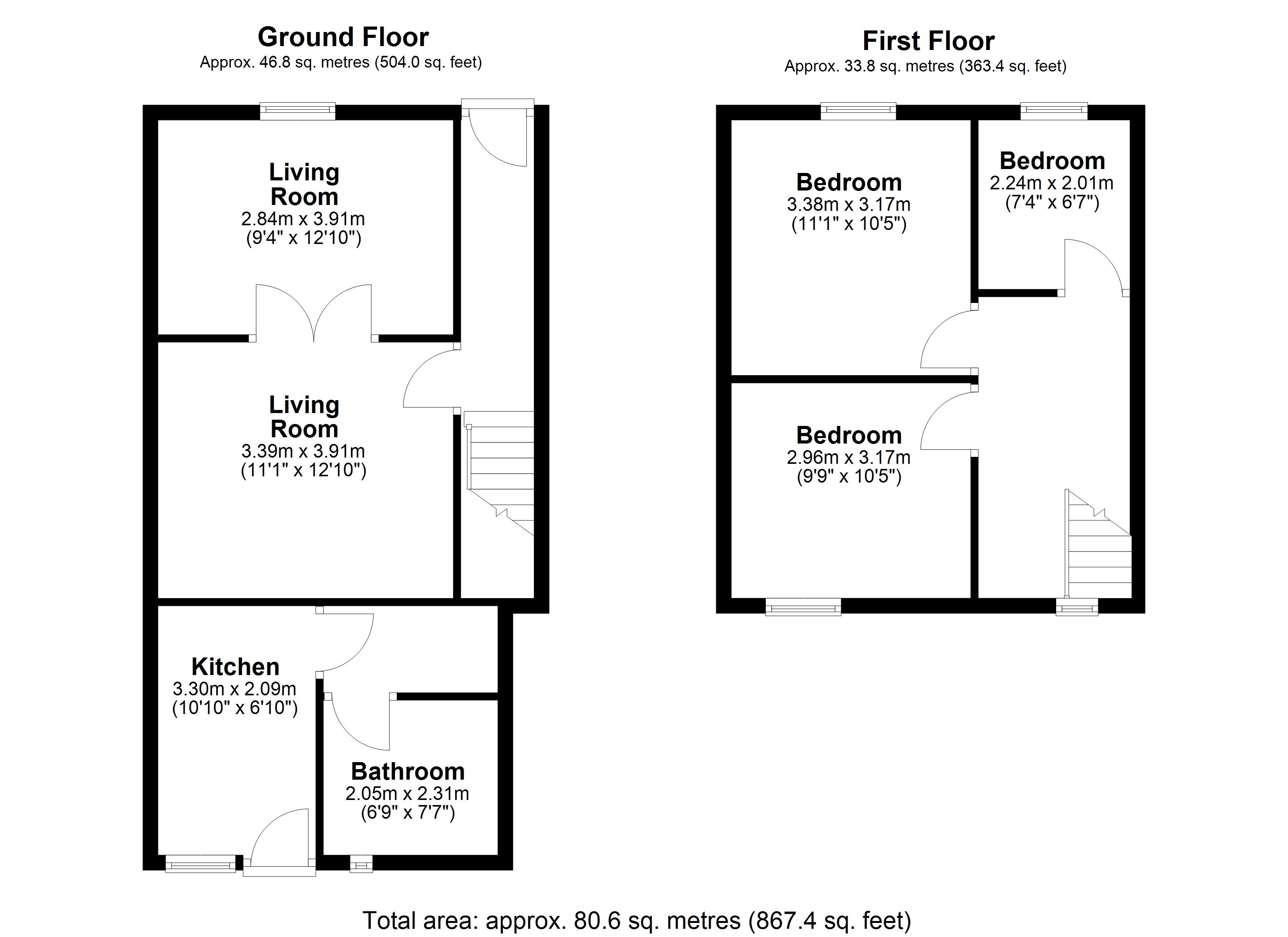 27, Mary Street, Seven Sisters floorplan