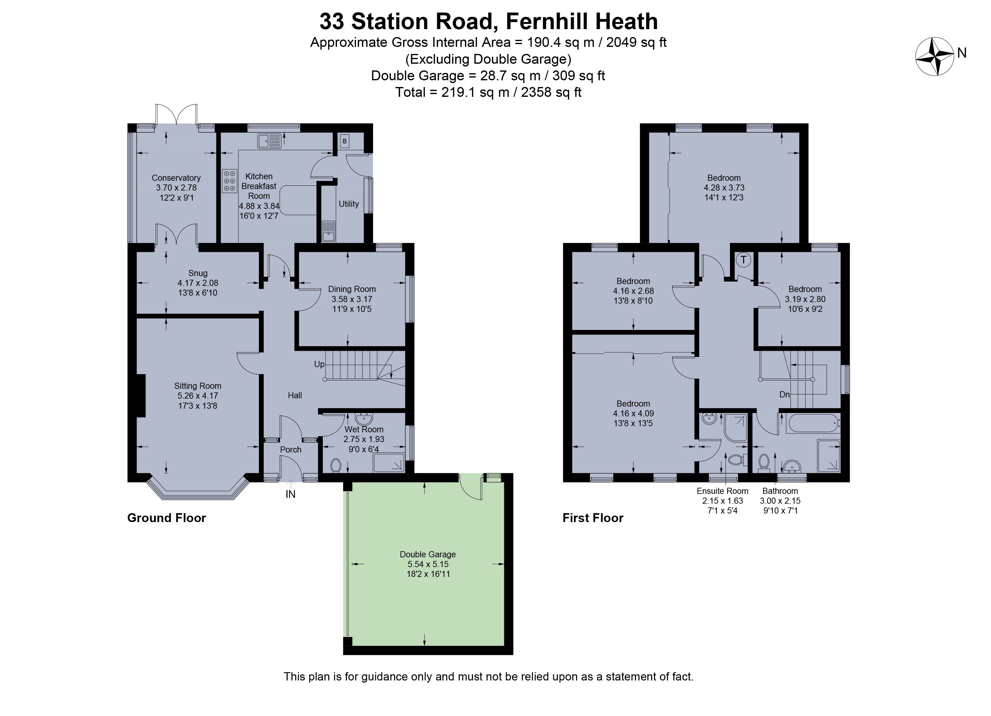 33, Station Road, Worcester floorplan