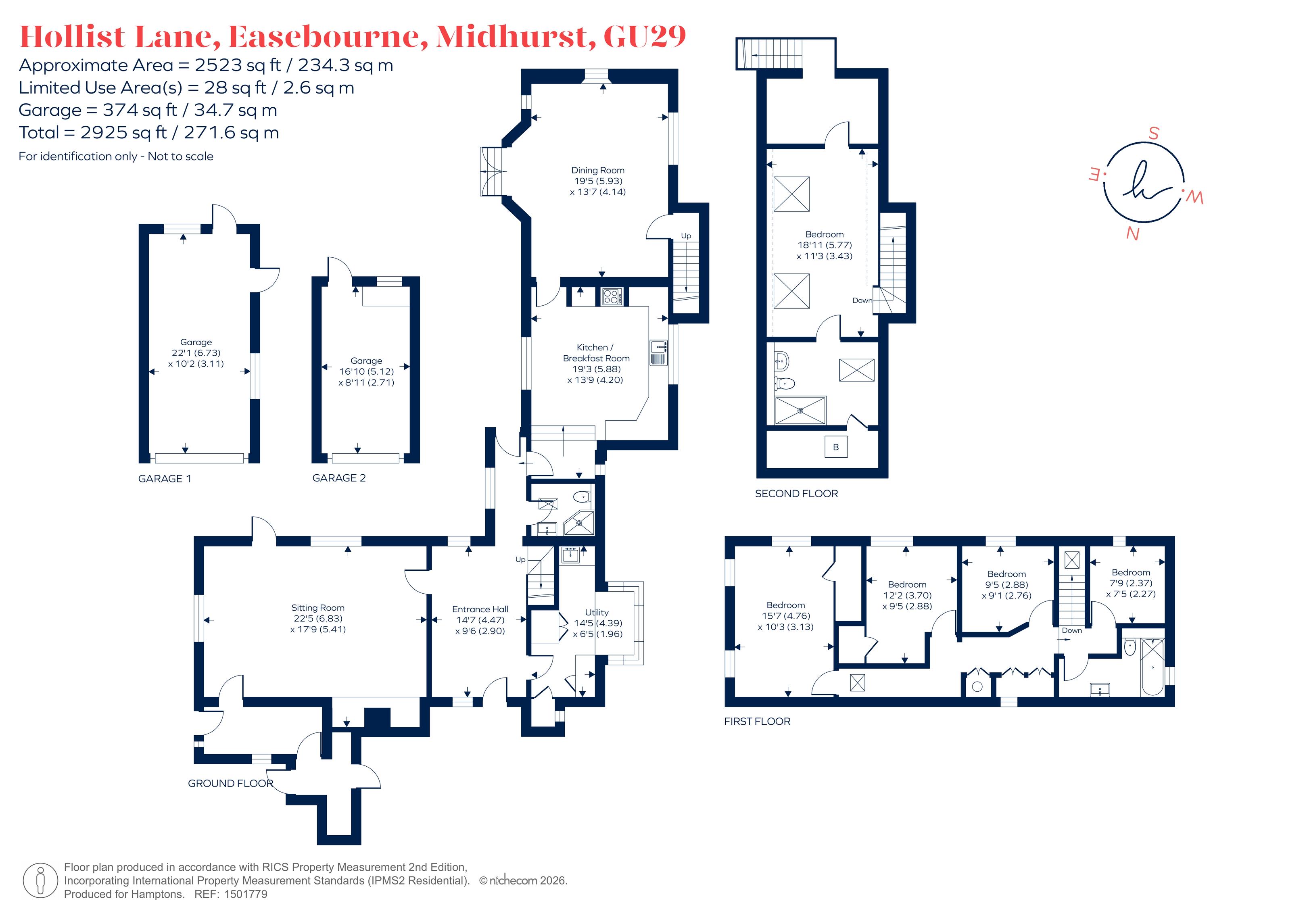 Dawslea Cottage, Hollist Lane, Midhurst floorplan