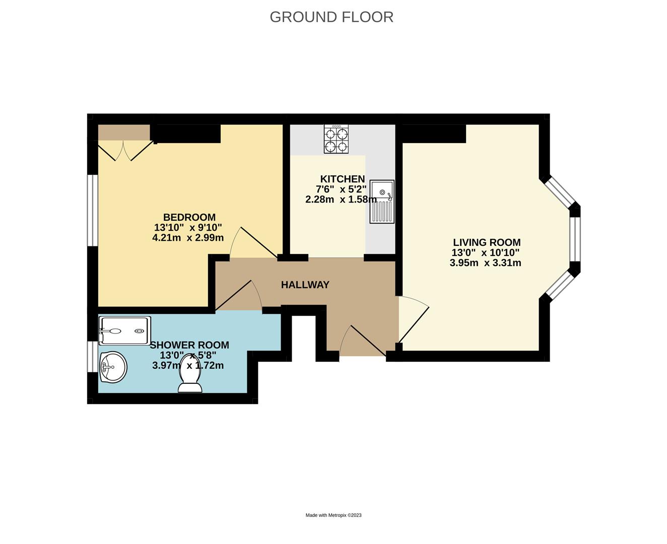 Bohemia Road, St. Leonards-On-Sea floorplan