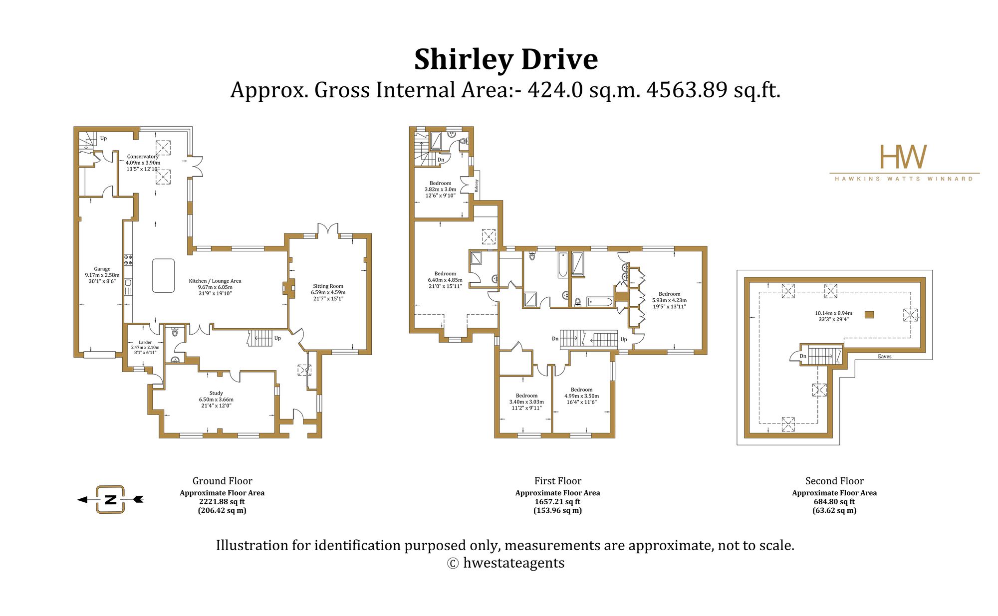 21 Shirley Drive, Hove floorplan