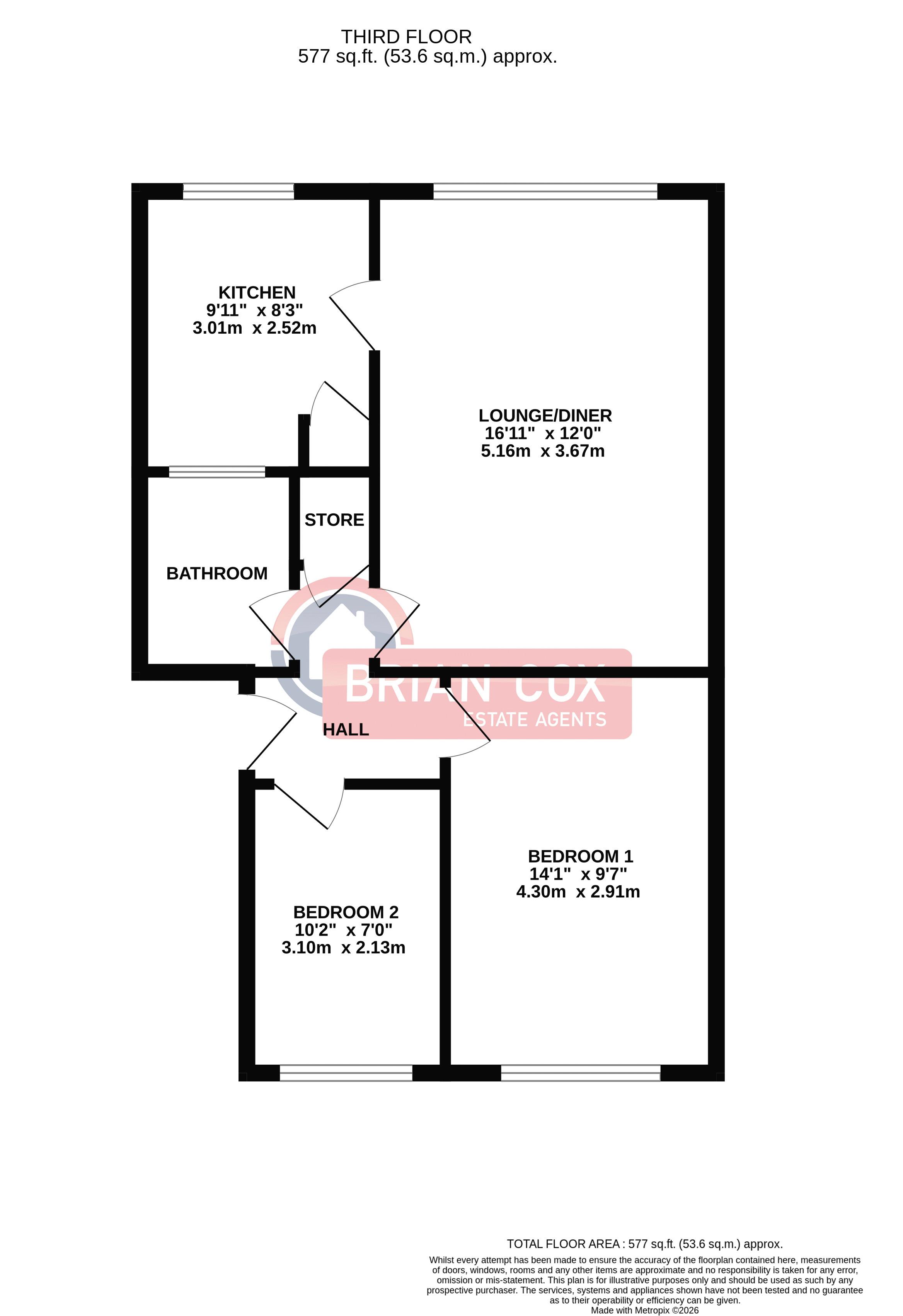 Sycamore Close, Northolt floorplan