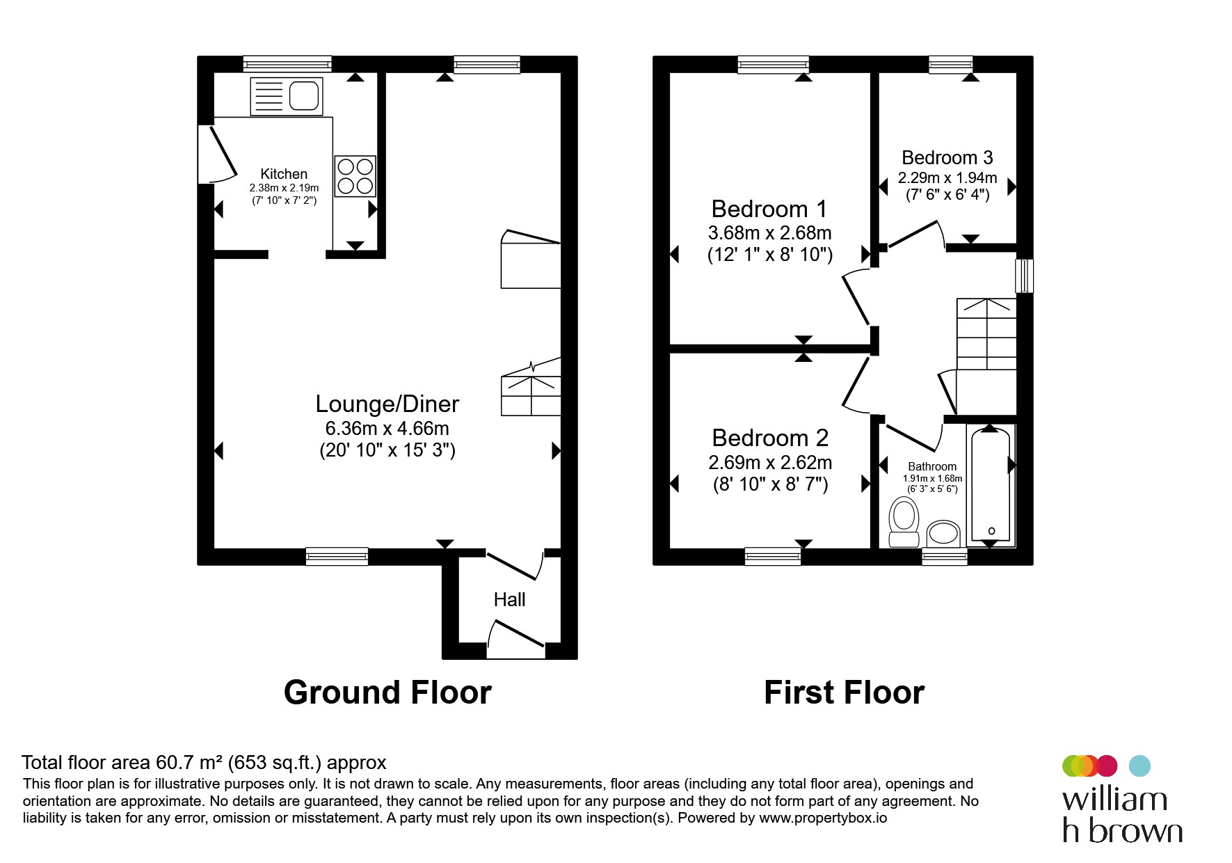 5, Angell Lane, Spalding floorplan
