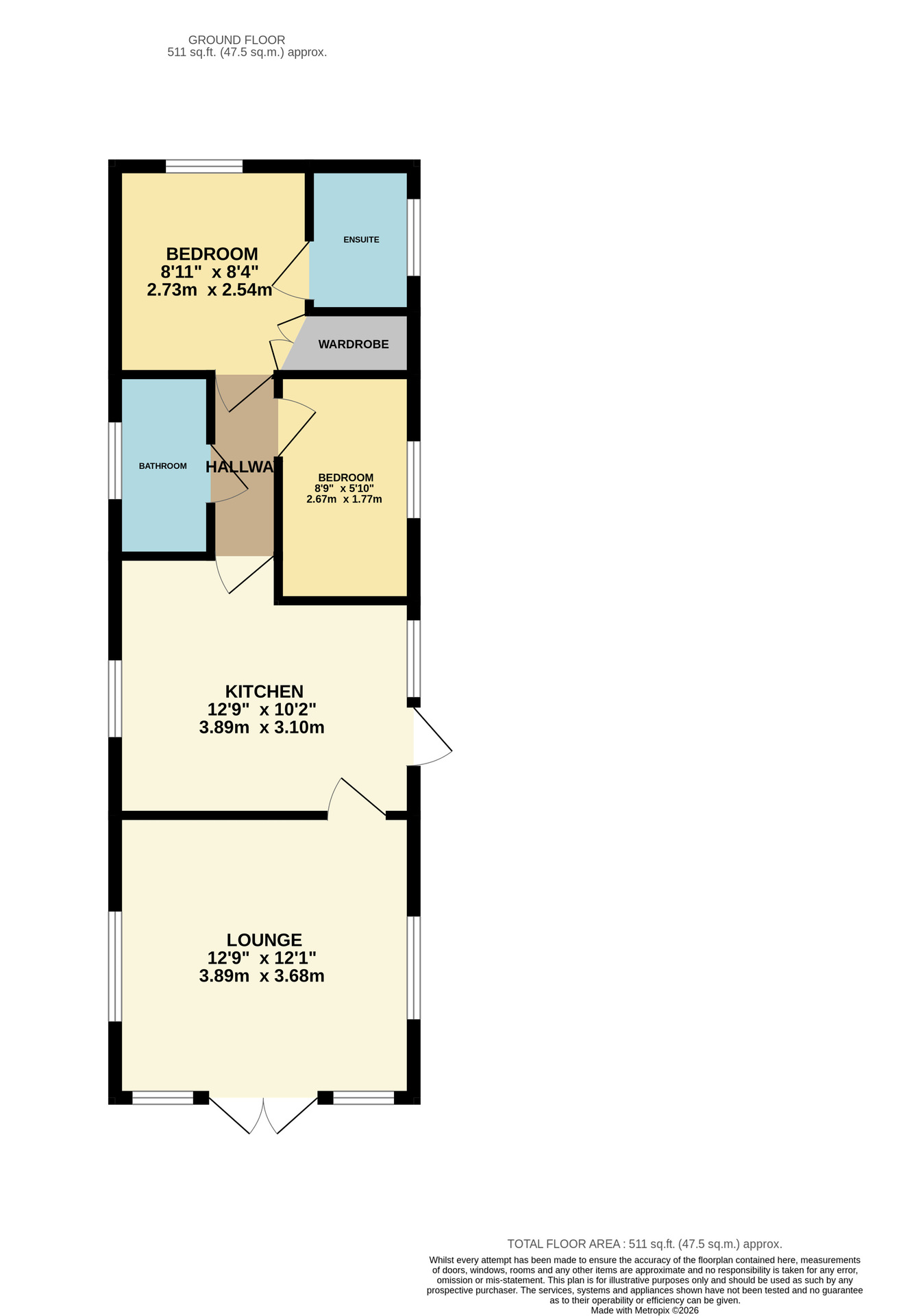 9D Seaview Avenue, Arbroath floorplan