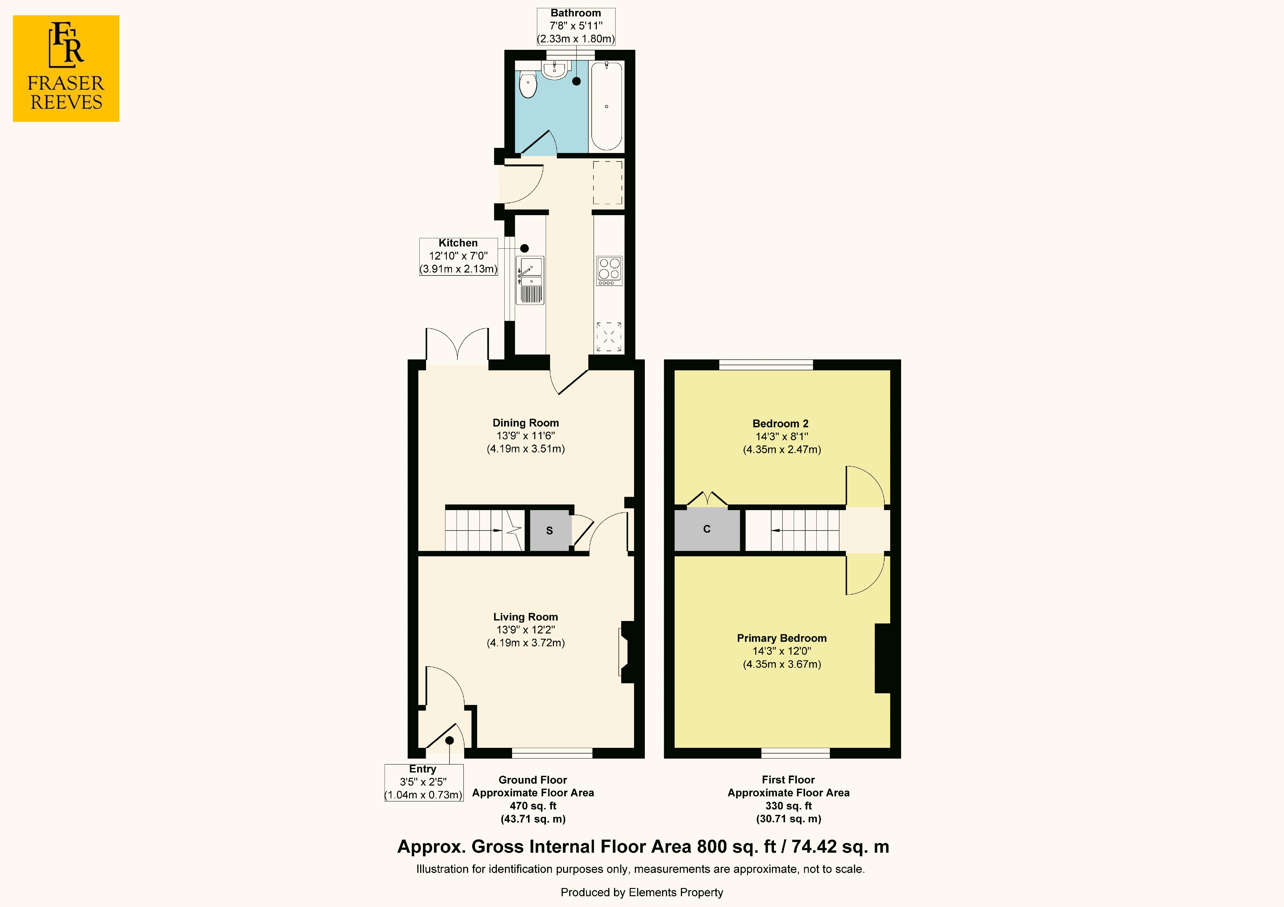 2, Silcock Street, Warrington floorplan