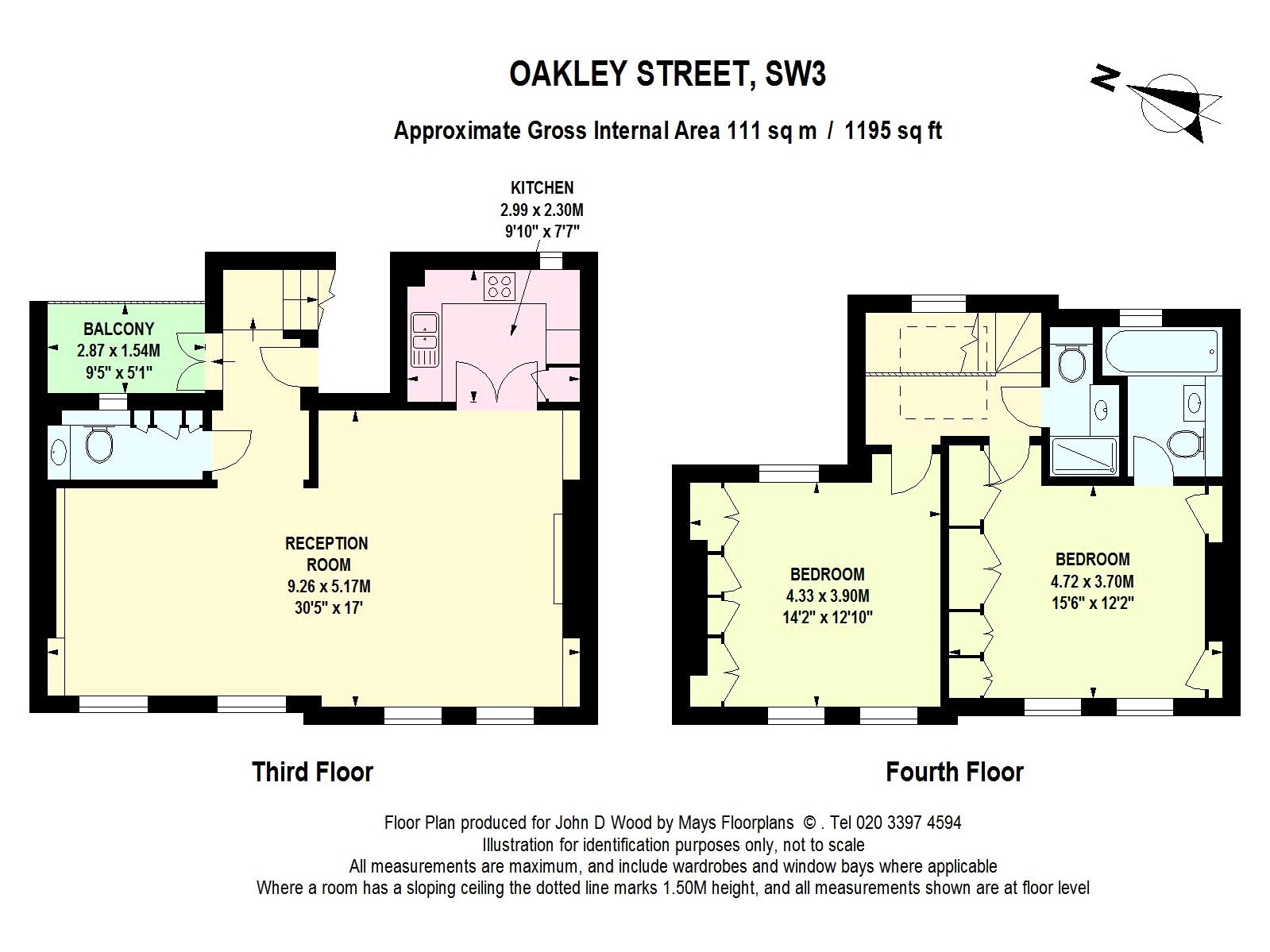 2 Bedrooms Flat to rent in Oakley Street, Chelsea SW3