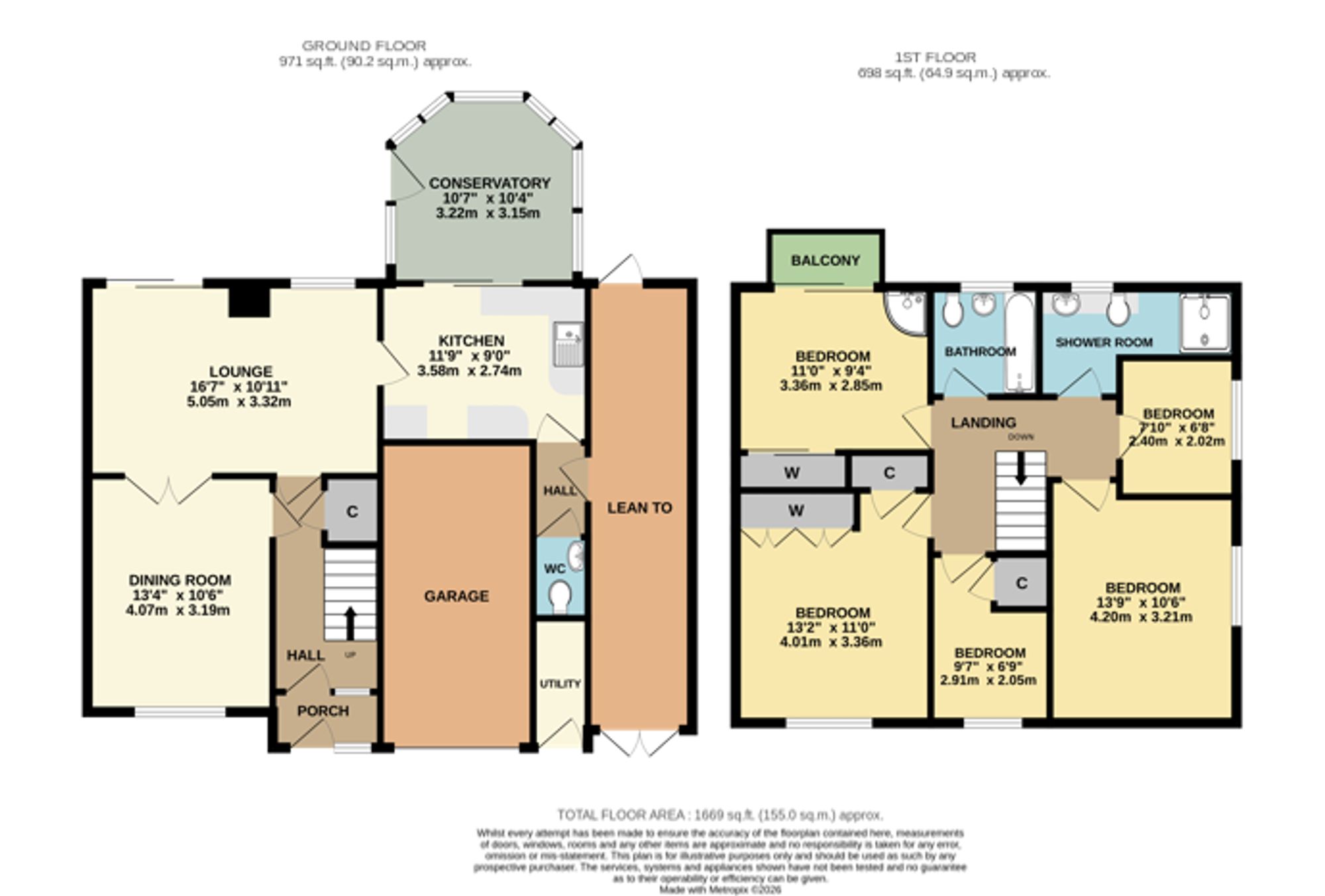 8 Kingfisher Close, Southampton floorplan