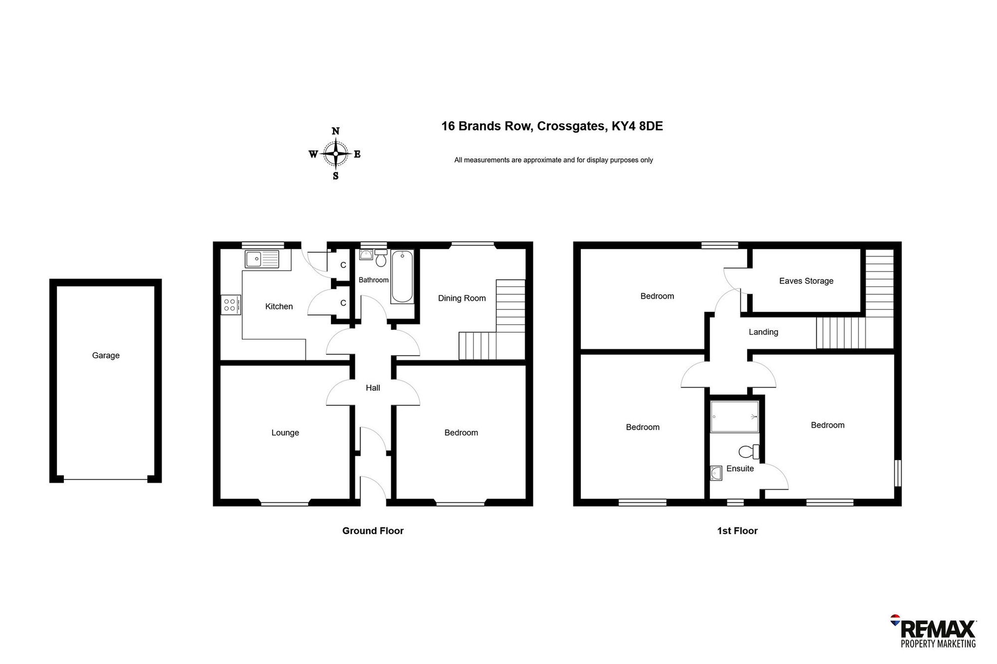 16 Brands Row, Cowdenbeath floorplan
