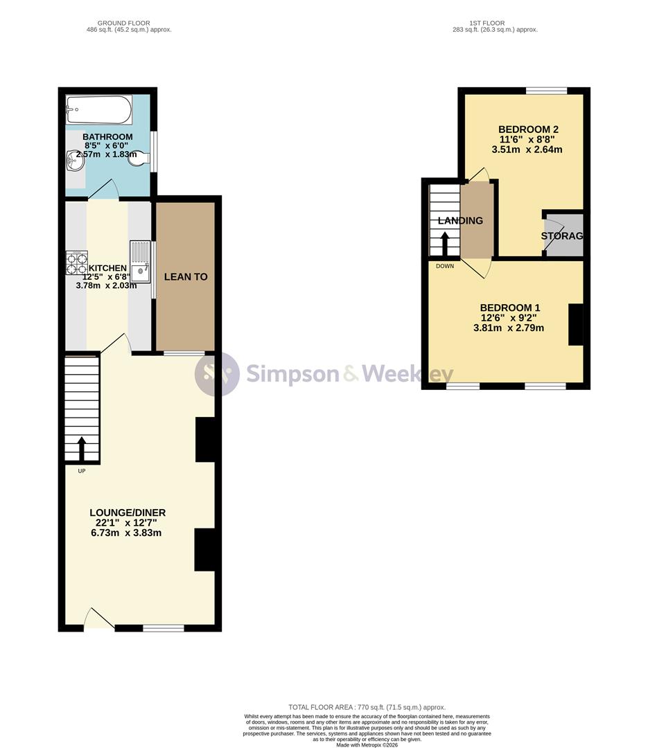 Winstanley Road, Wellingborough floorplan