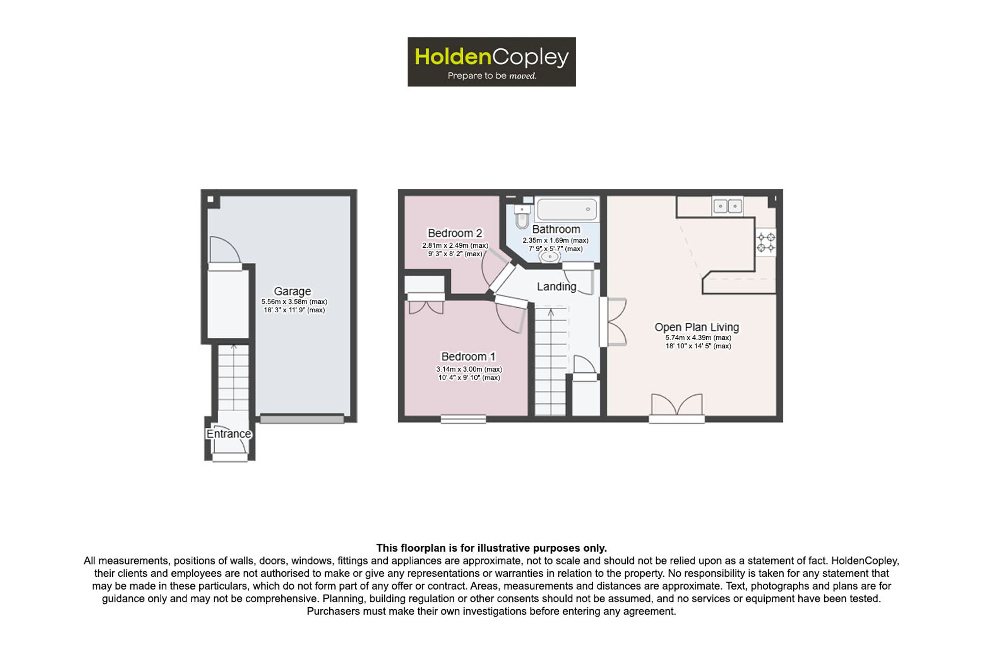 78 Mountbatten Way, Nottingham floorplan