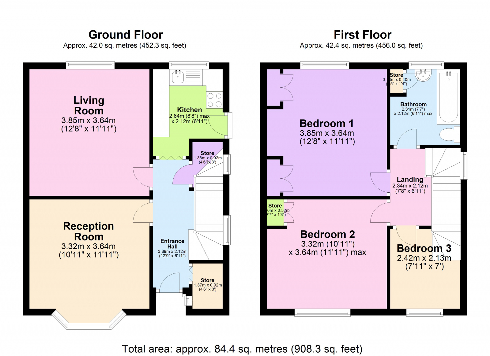 3 bed semidetached house for sale in Queen Street, Oadby, Leicester