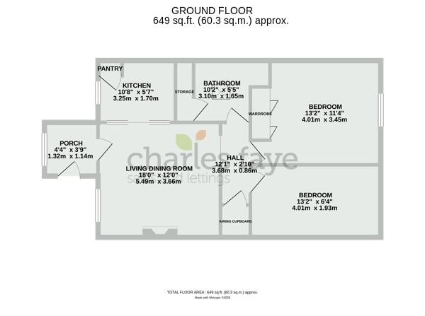 11a, William Street, Calne floorplan