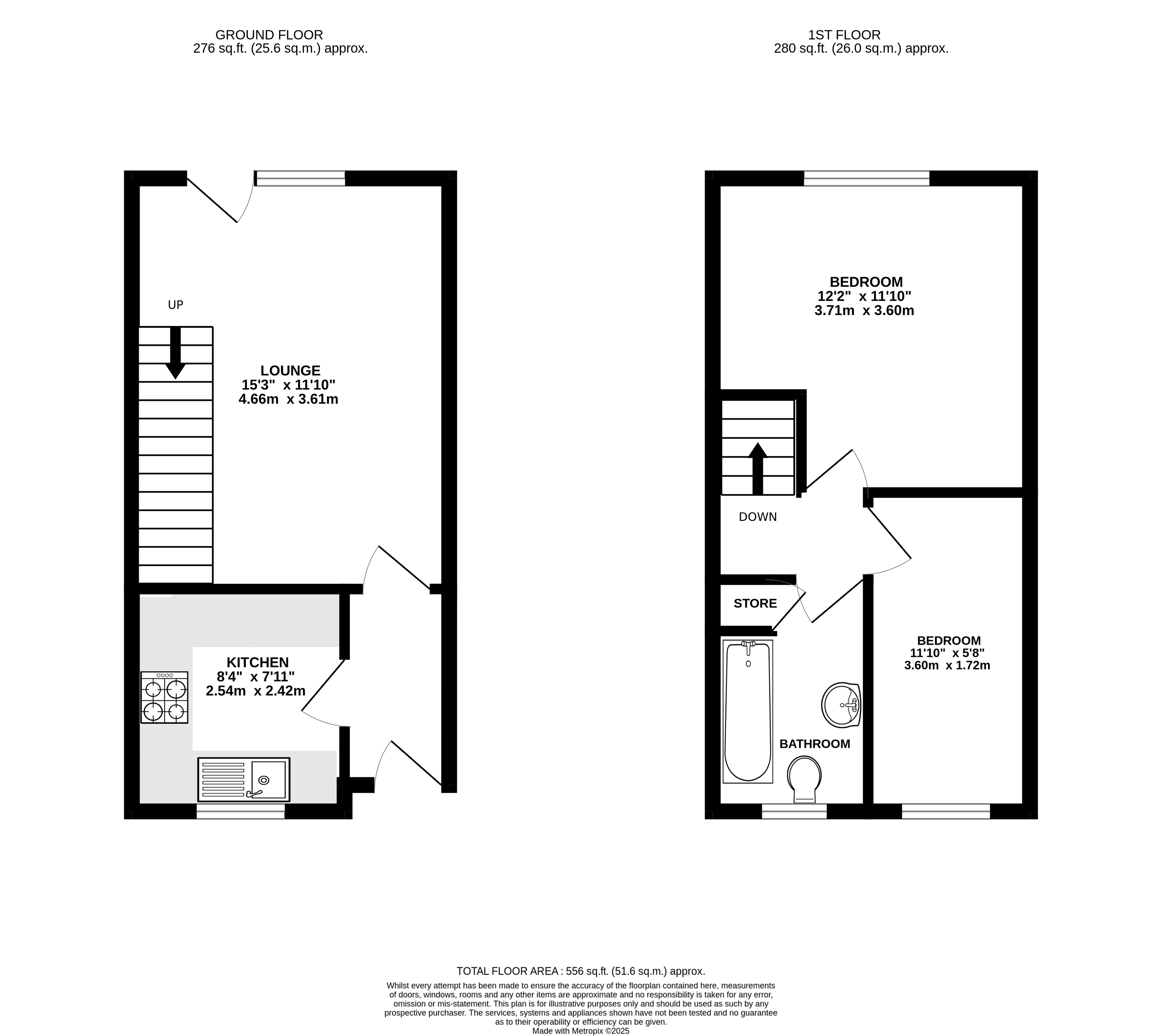 Jubilee Court, Belper, Derbyshire, DE56 floorplan