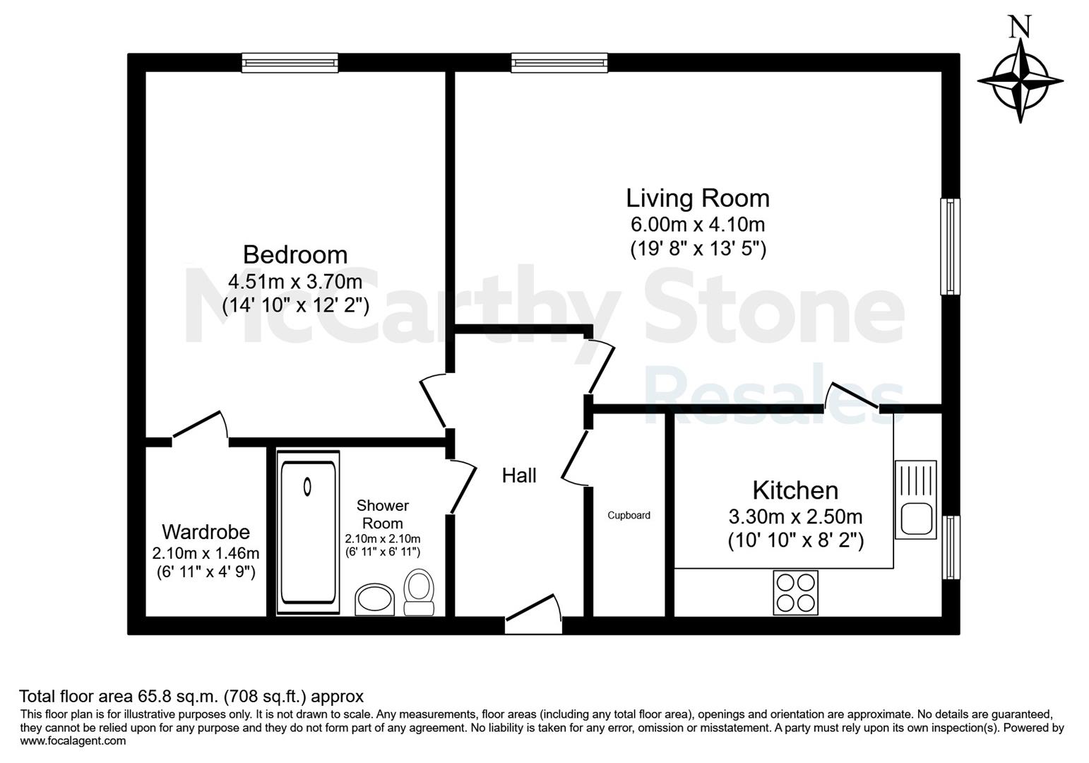 18 The Fairways, 823 Clarkston Road, Glasgow floorplan