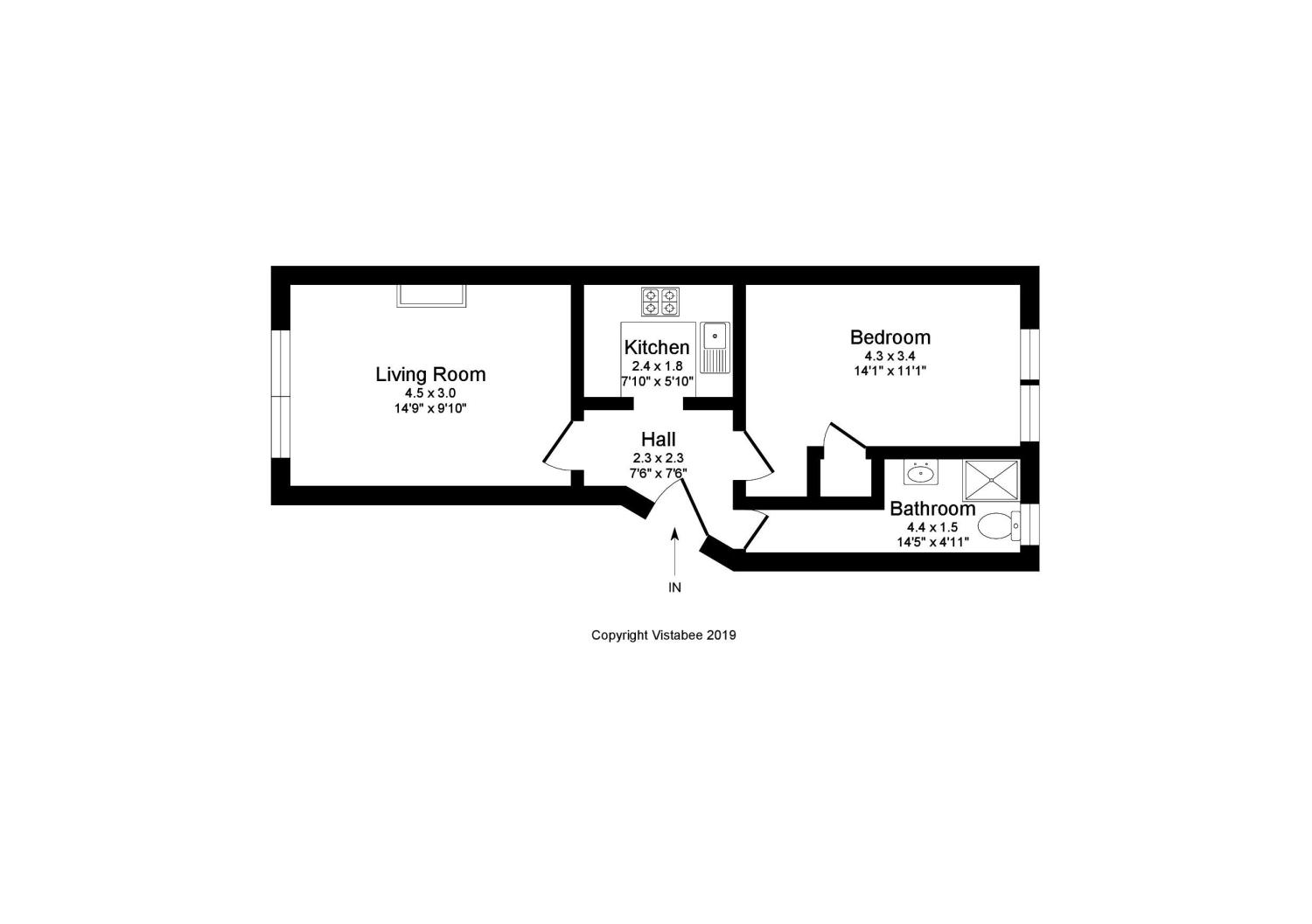 1 Bedrooms Flat for sale in Apsley Street, Thornwood, Glasgow G11