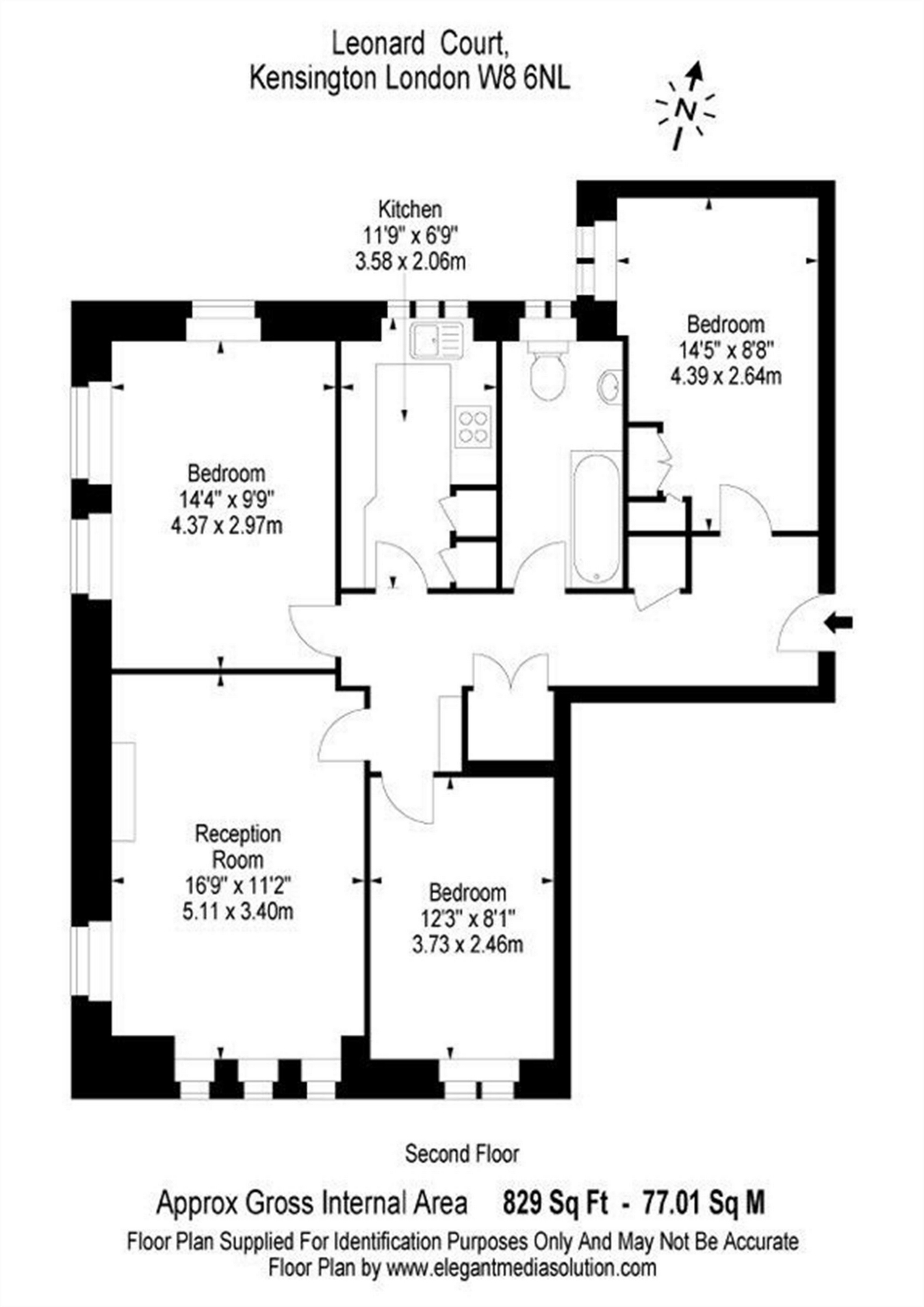 3 Bedrooms Flat to rent in Leonard Court, Edwardes Square, London W8