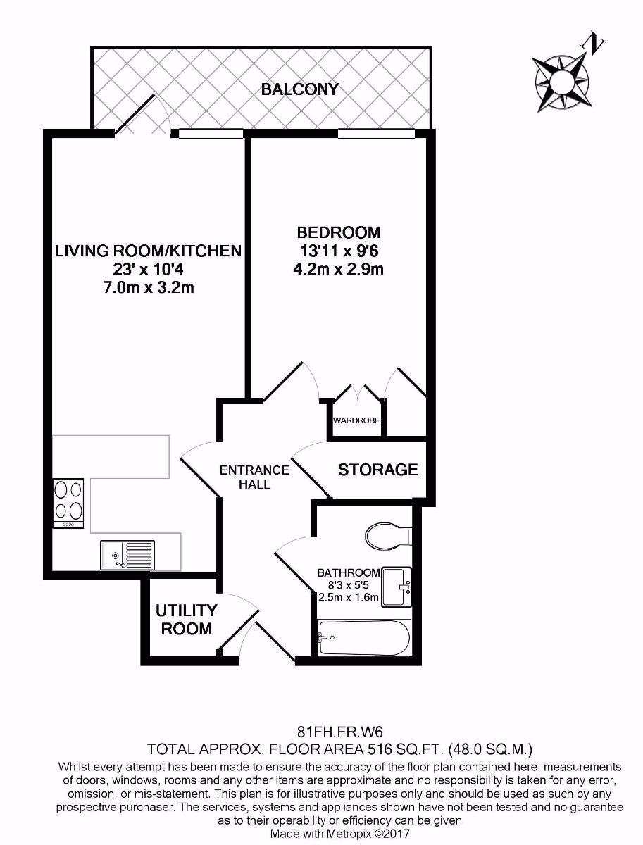 Faulkner House,81, Tierney Lane, London floorplan