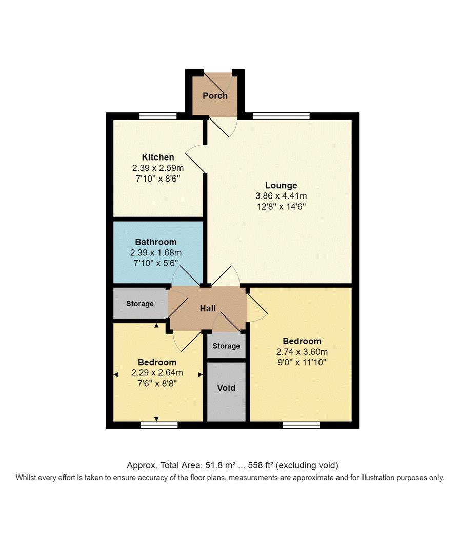 8, Helen Rose Court, Shipley floorplan