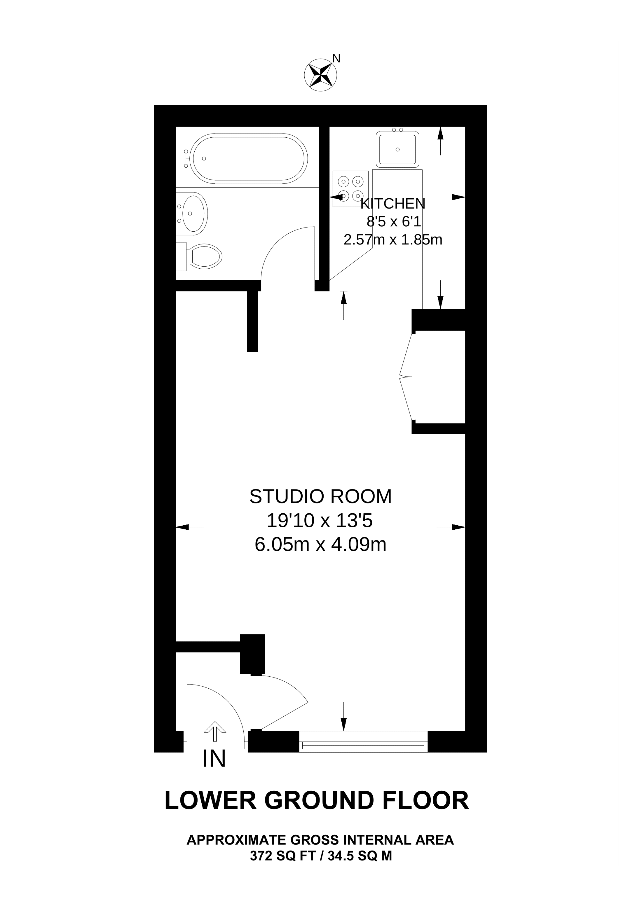 0 Bedrooms Studio to rent in Anglesea Road, Kingston, Kingston Upon Thames KT1