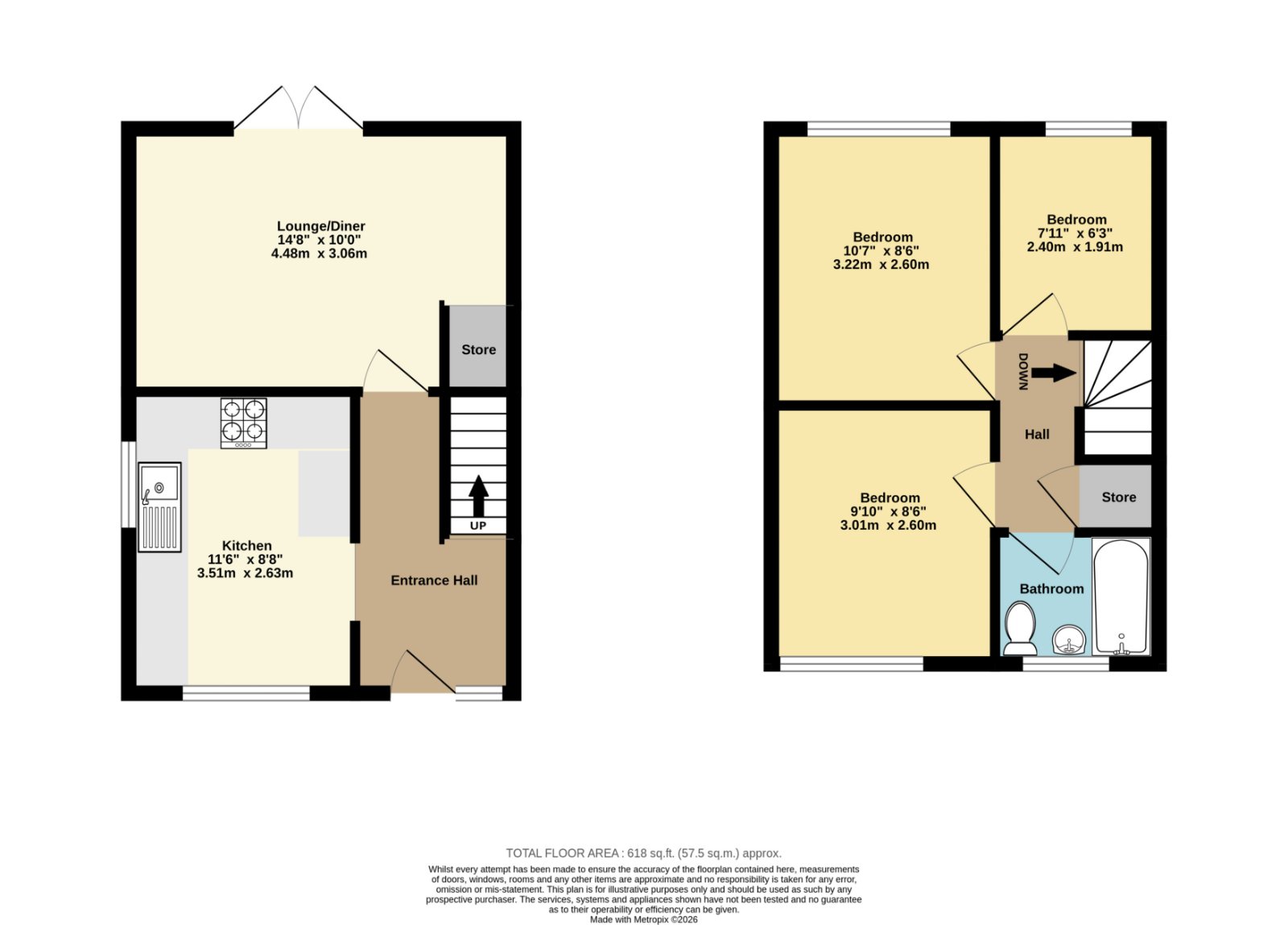 52, Coniston Drive, Canterbury floorplan