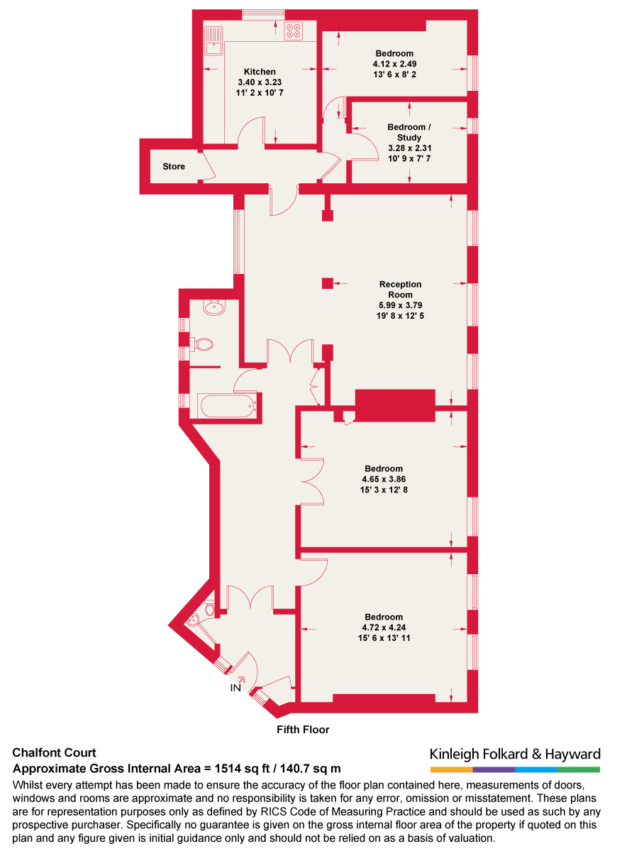Baker Street, London floorplan