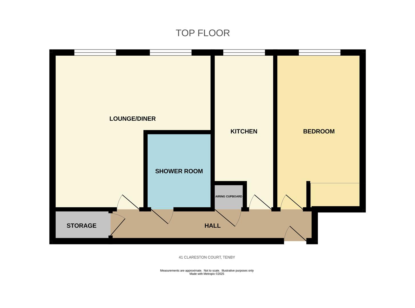 41, Clareston Court, Tenby floorplan