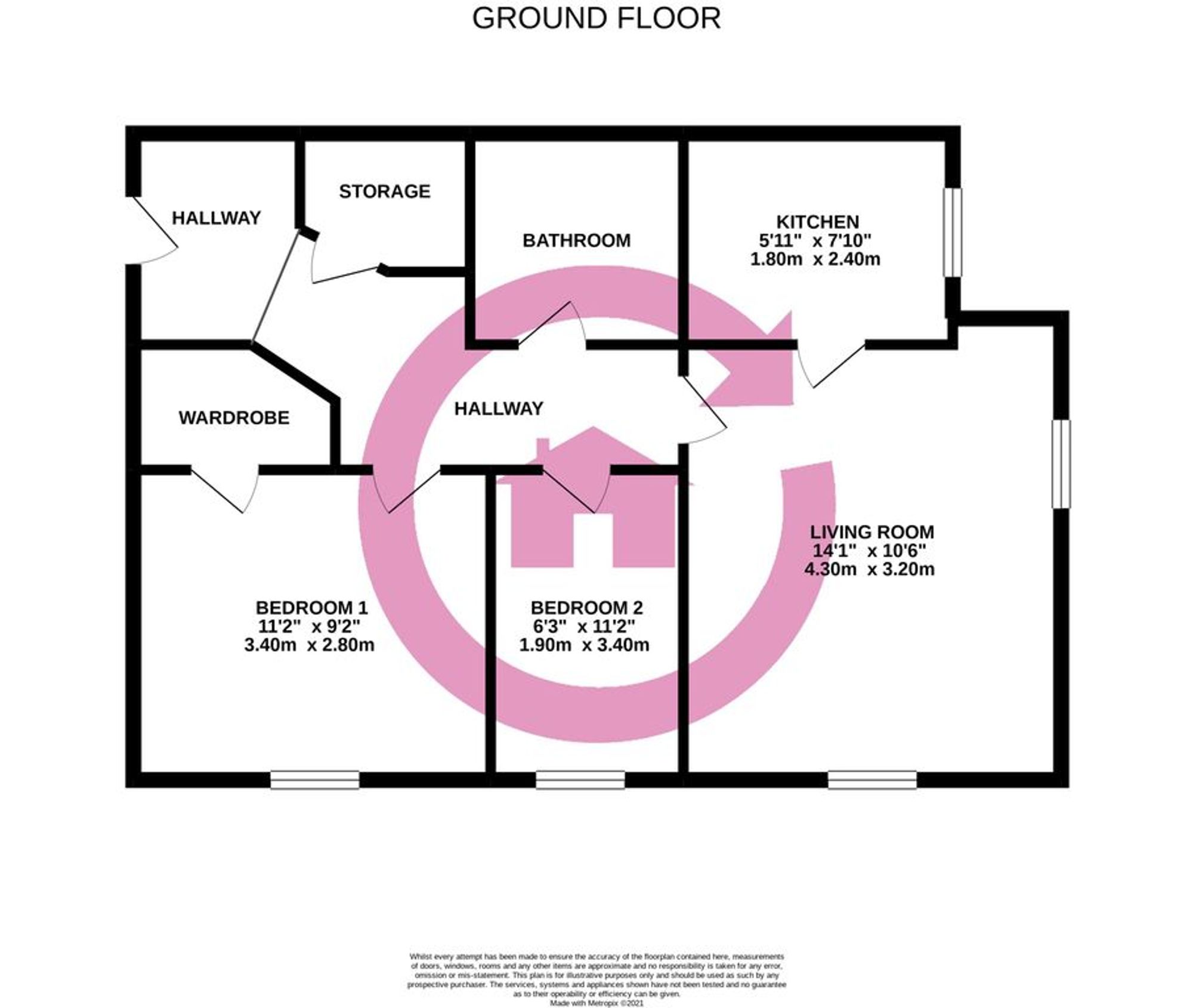 16 Leckhampton Place Old Station Drive, Cheltenham floorplan