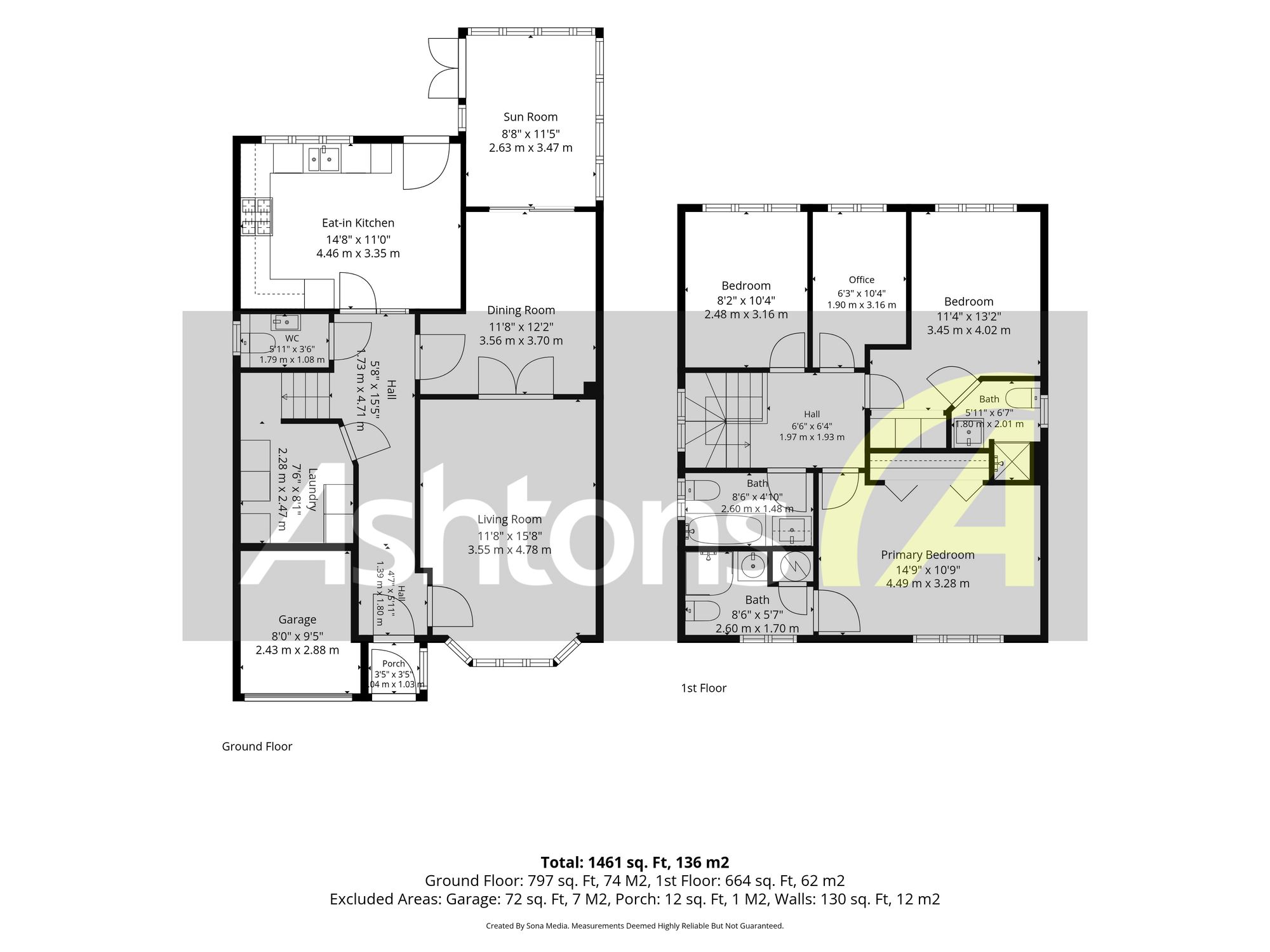 2 Greenwich Avenue, Widnes floorplan