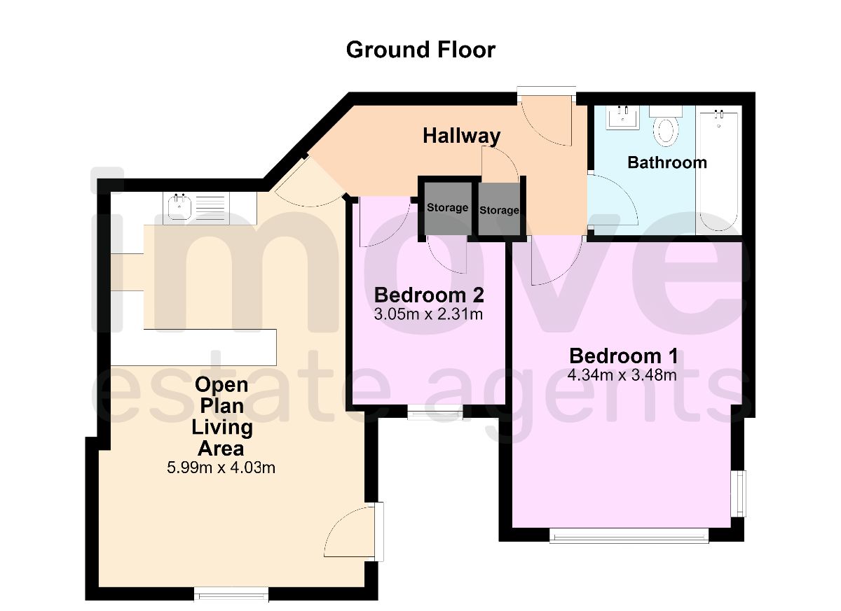 2 Westwood Villa, Torquay floorplan