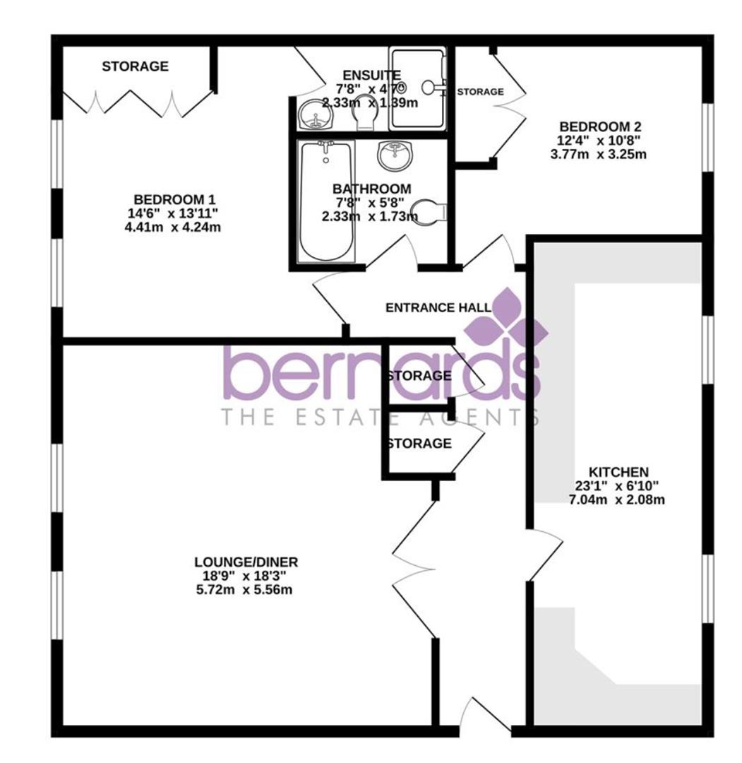 42, Kingswood Place, Boundary Walk, Fareham floorplan