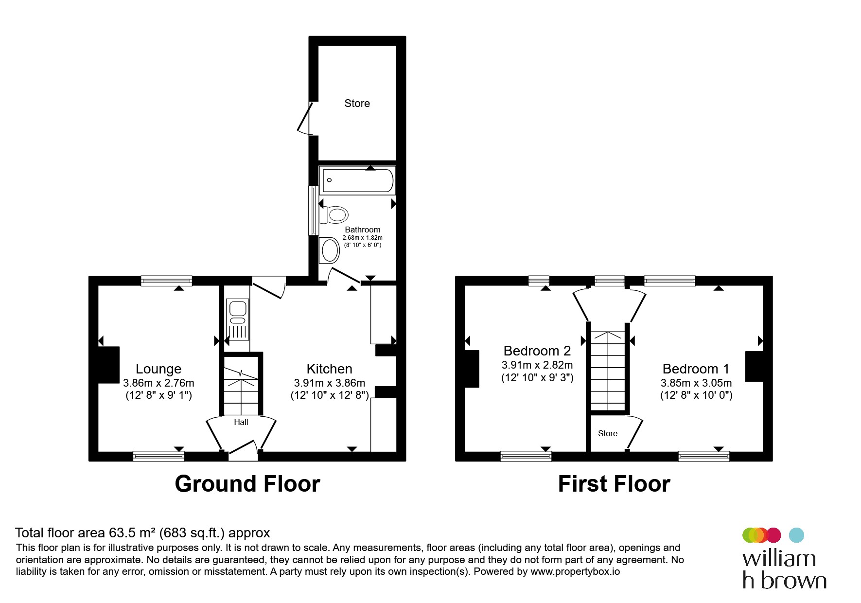27, High Street, Dereham floorplan
