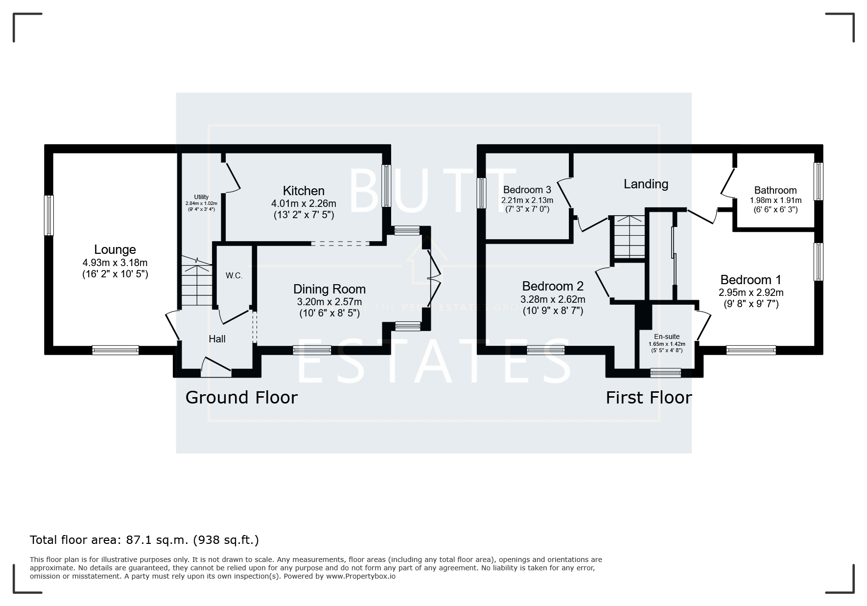 1 Stone Walk, Exeter floorplan