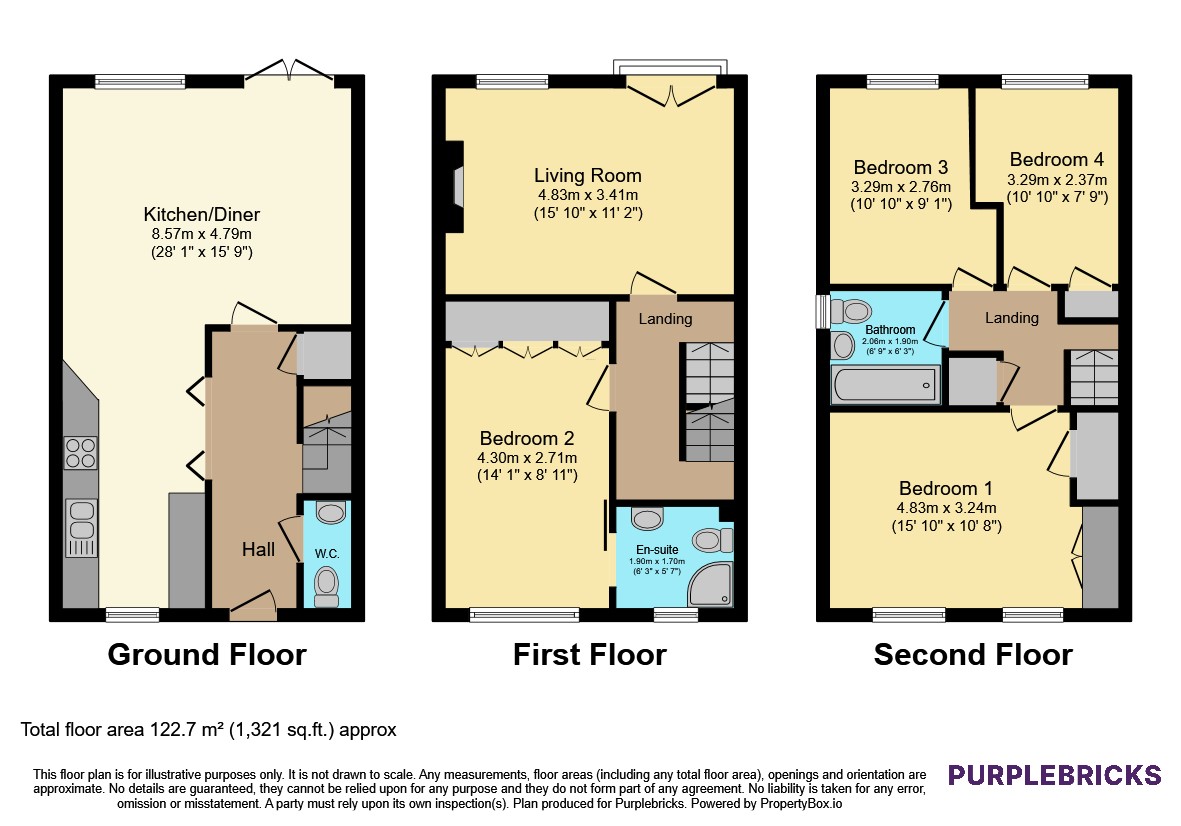 42, Hallbridge Gardens, Bolton floorplan