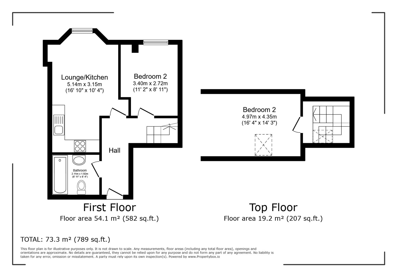 Flat 2,, Red Lion Court, Watford floorplan
