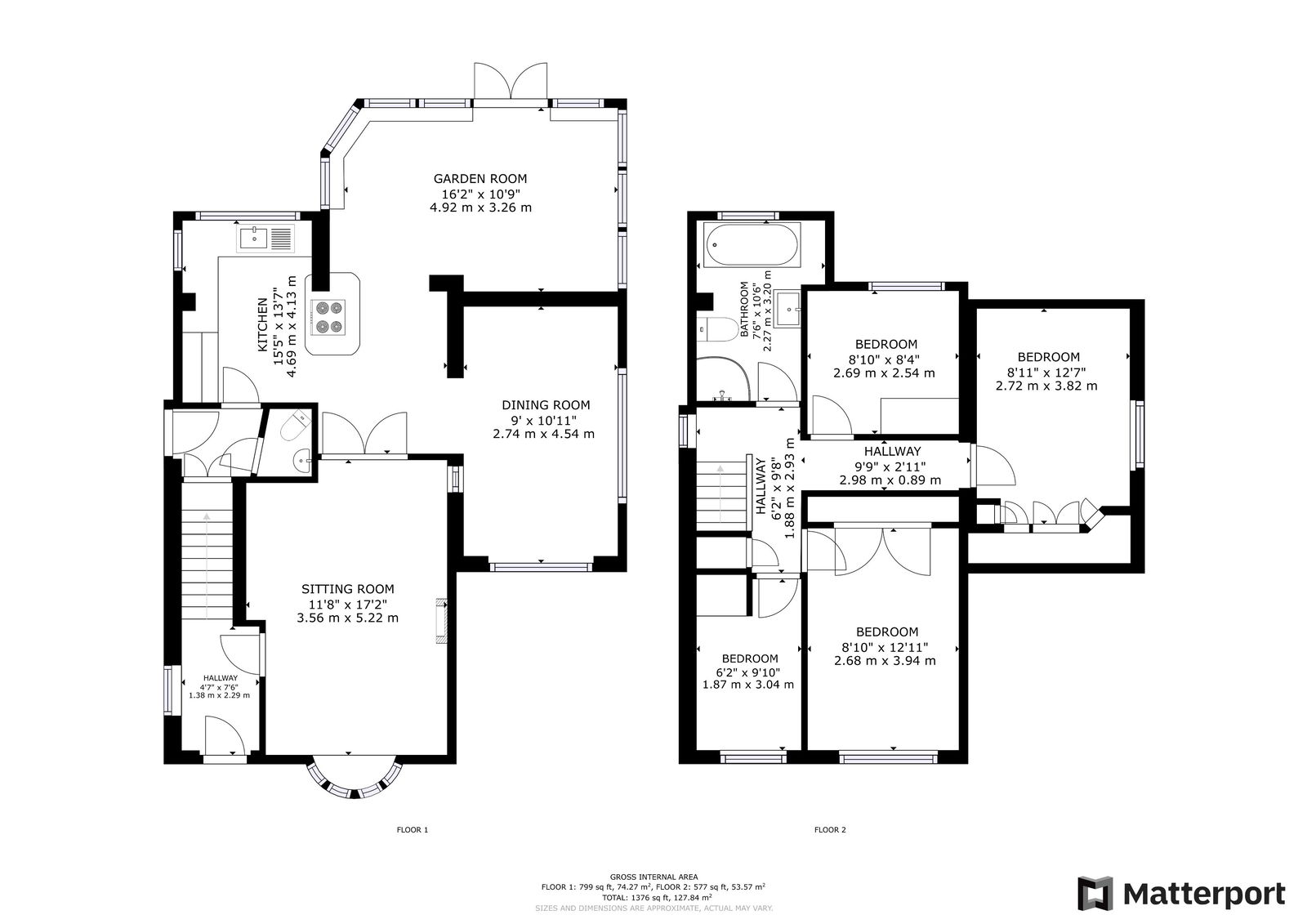 42, Park Avenue, Matlock floorplan