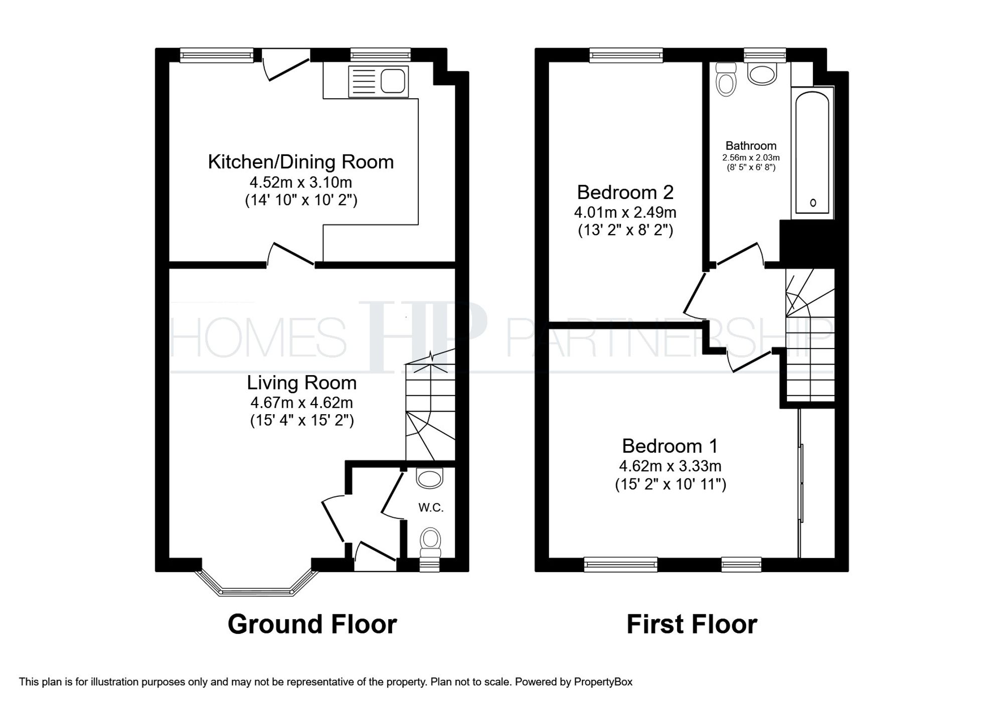 23 Penfold Road, Crawley floorplan