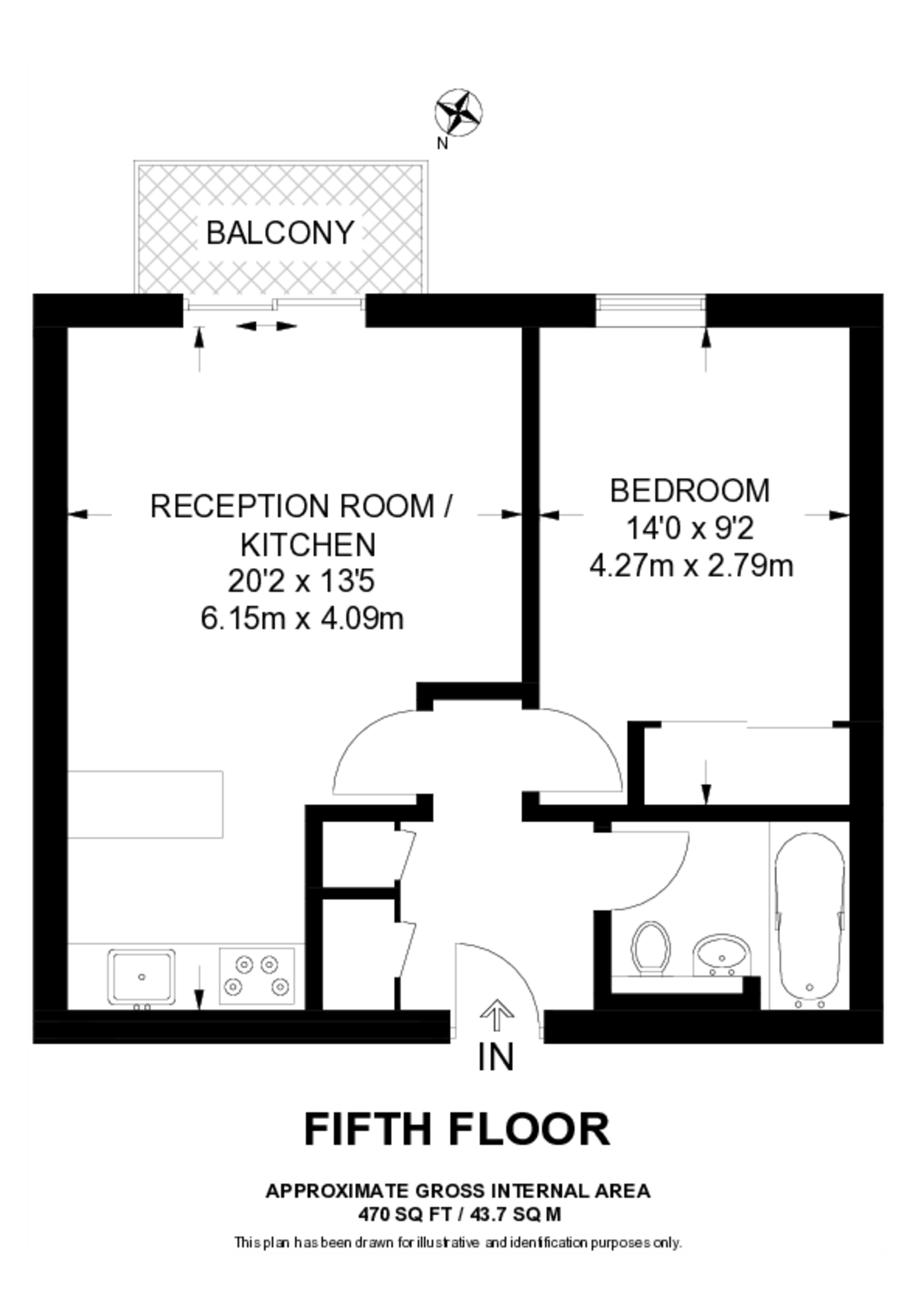 California Building, Lewisham floorplan