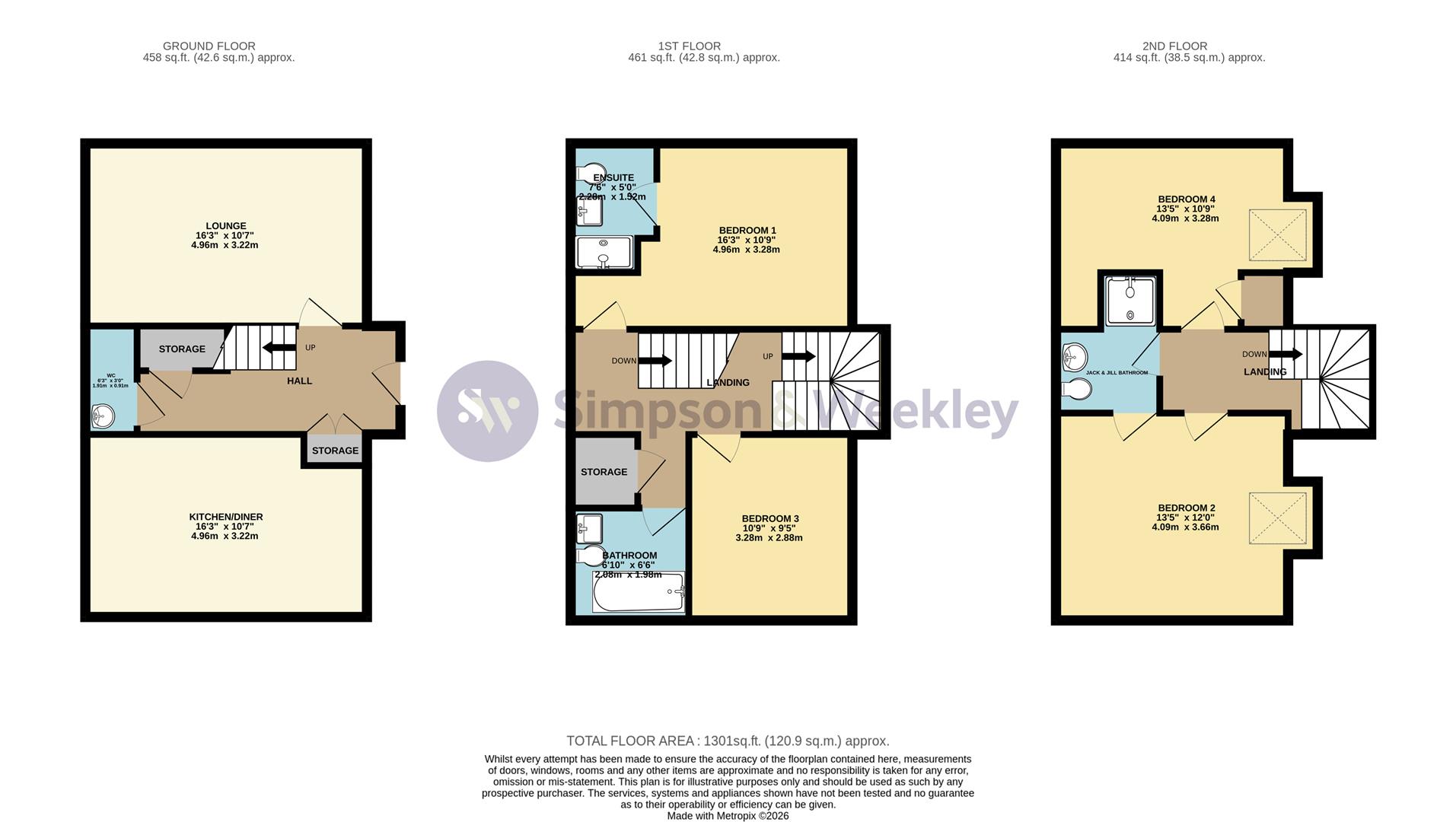 Plot 124, Ashfield, Fitzhugh Rise, Wellingborough floorplan
