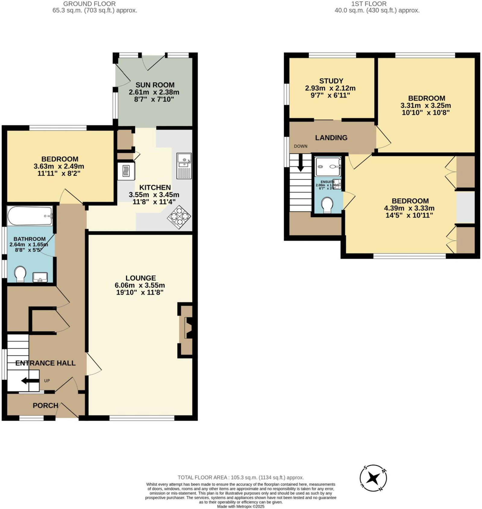 103, Duchy Drive, Paignton floorplan