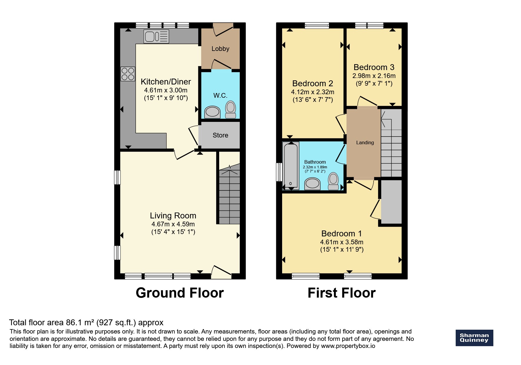 86, Wellington Road, Cambridge floorplan