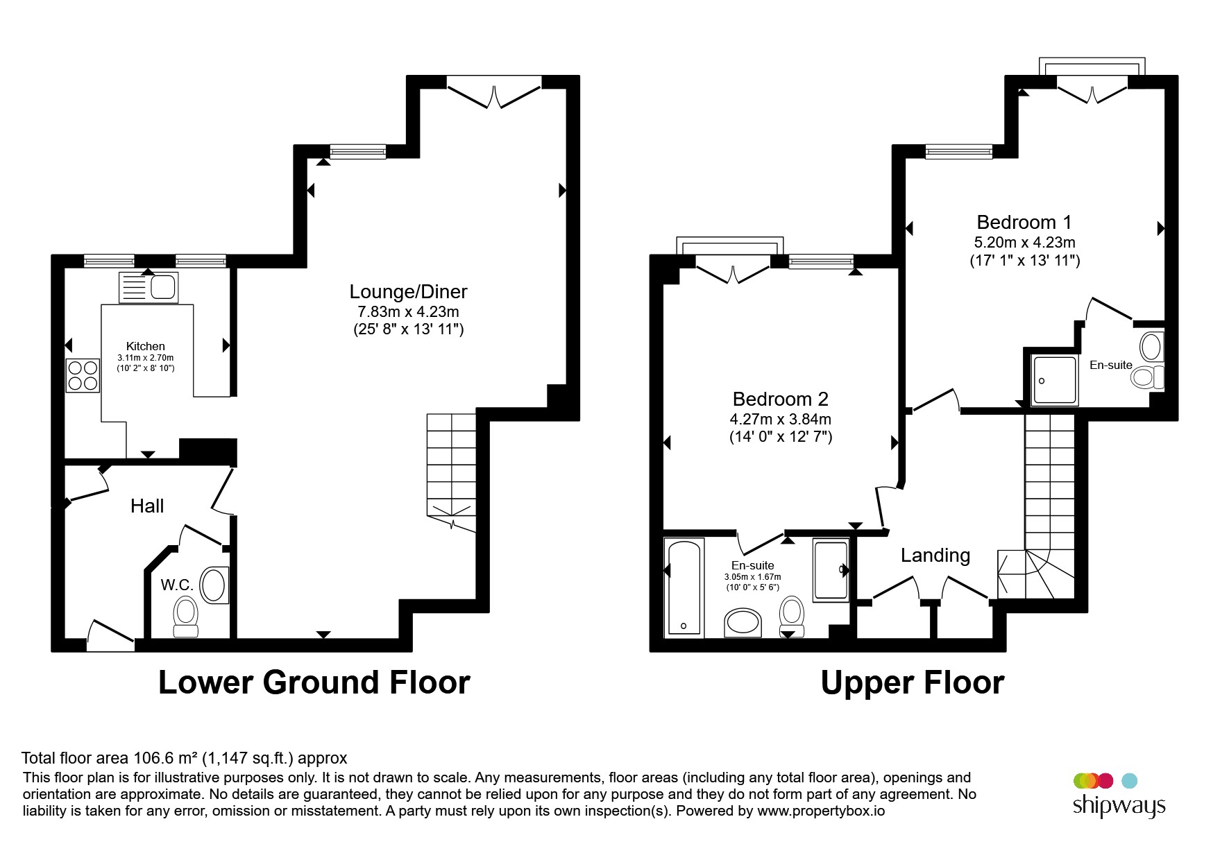 Flat 6, Silver Birch Court, Oldnall Road, Kidderminster floorplan