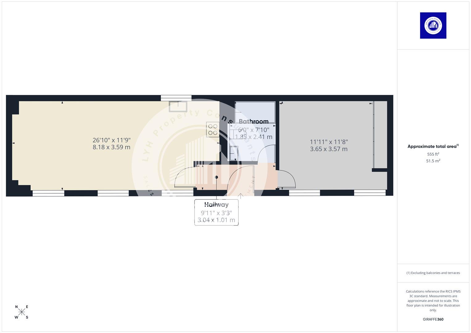 Flat 20, Godwin House, Gilbert Close, London floorplan