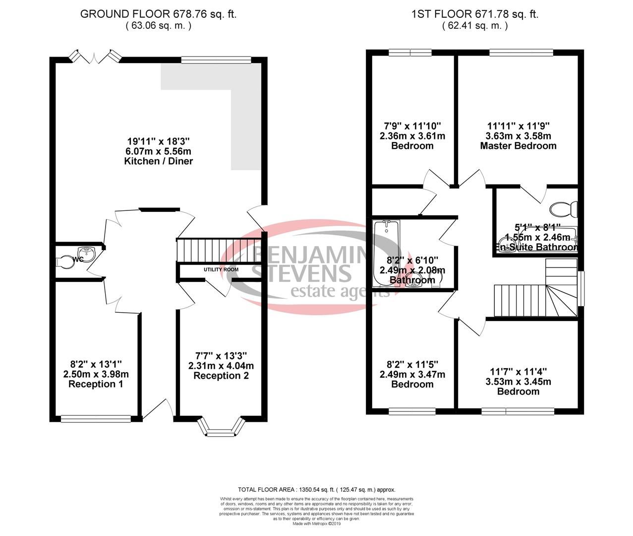 23, The Birches, Bushey floorplan