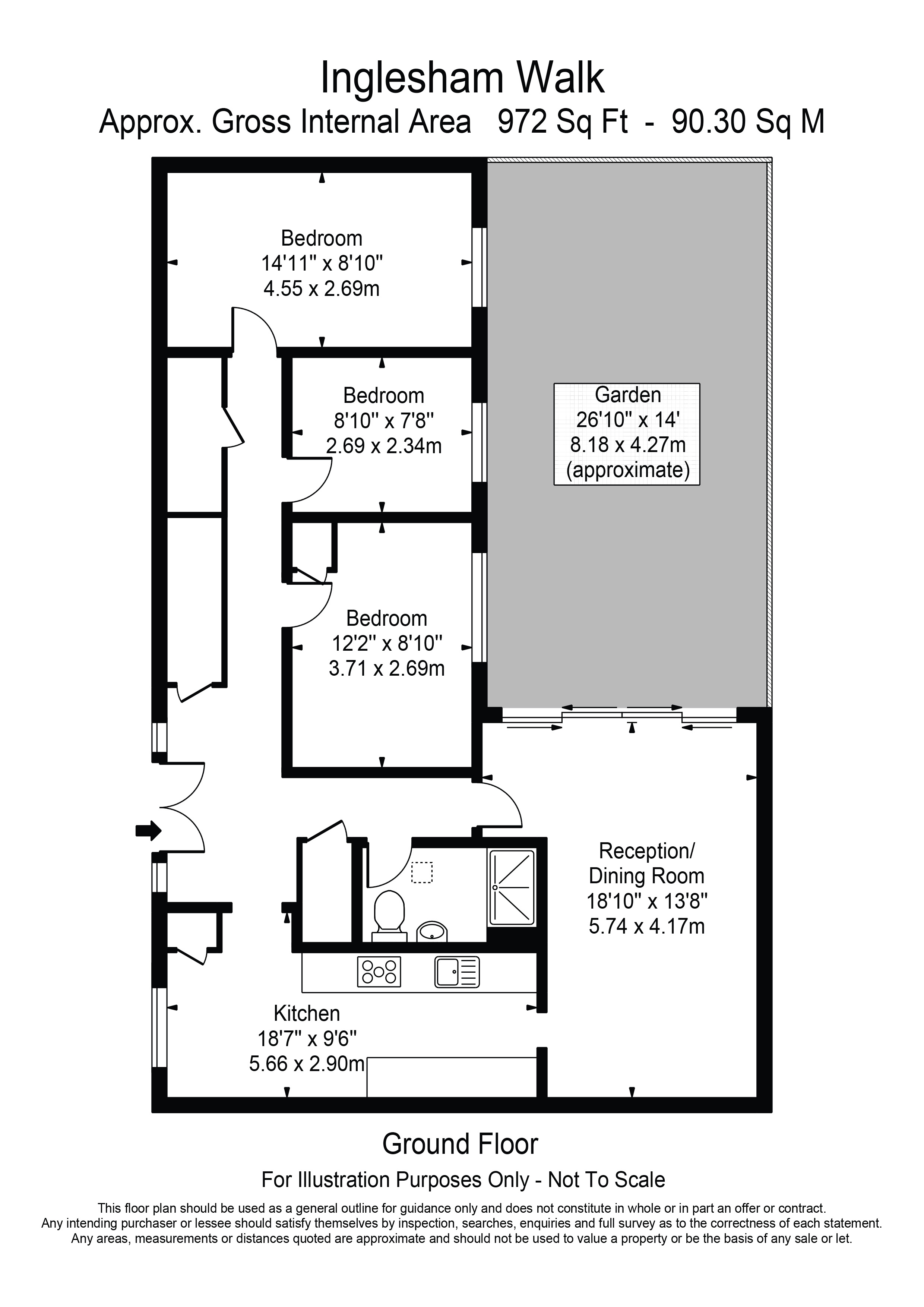6, Inglesham Walk, London floorplan