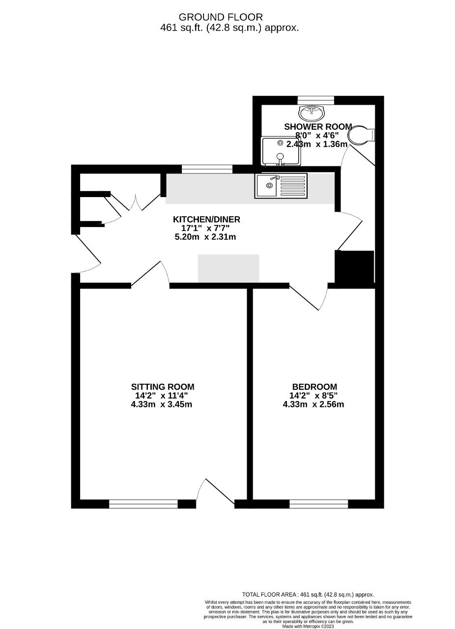 Ballsocks Lane, Vines Cross, East Sussex TN21, 1 bedroom semidetached